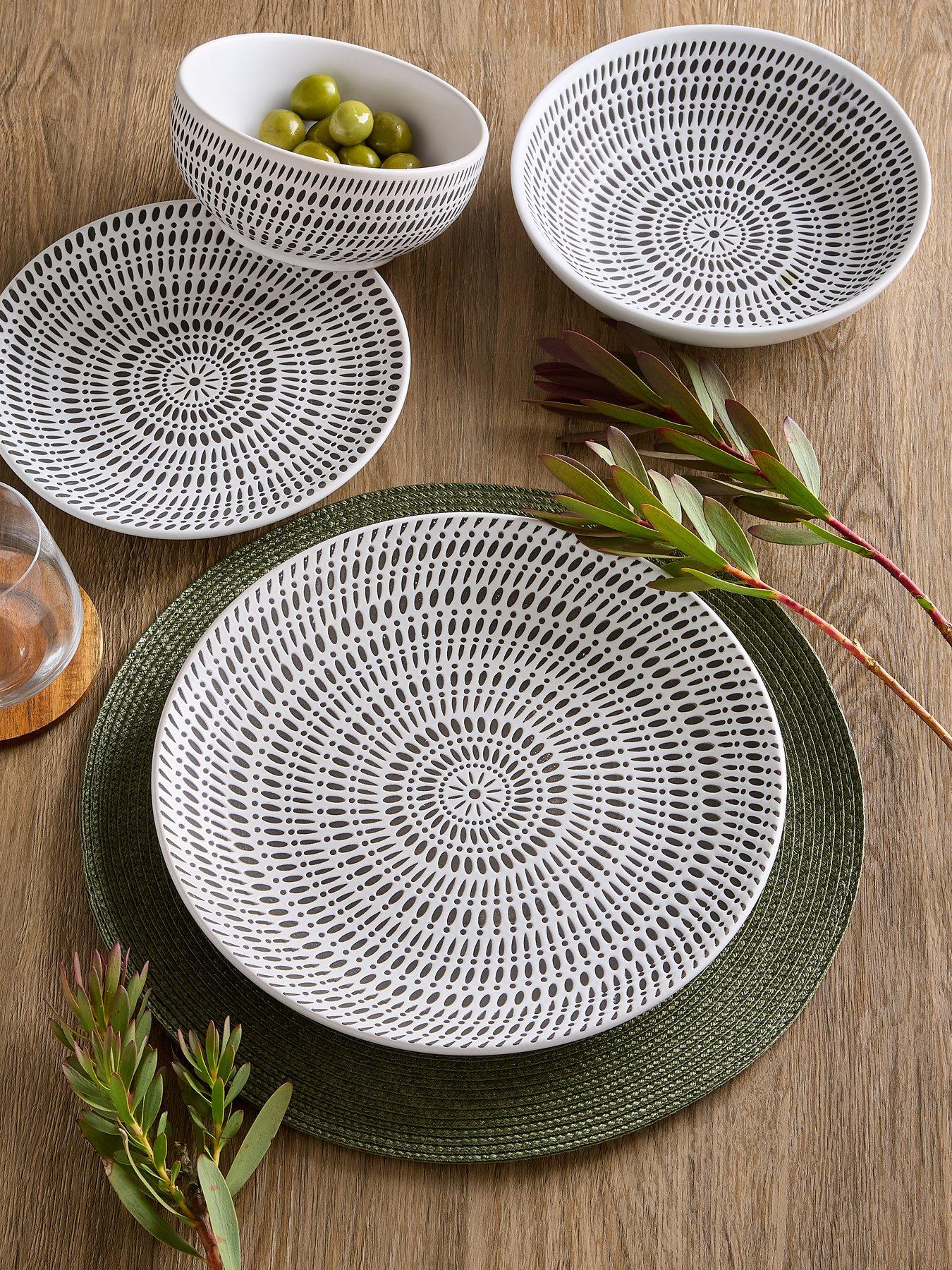 WATERSIDE 16pc Pad Print White