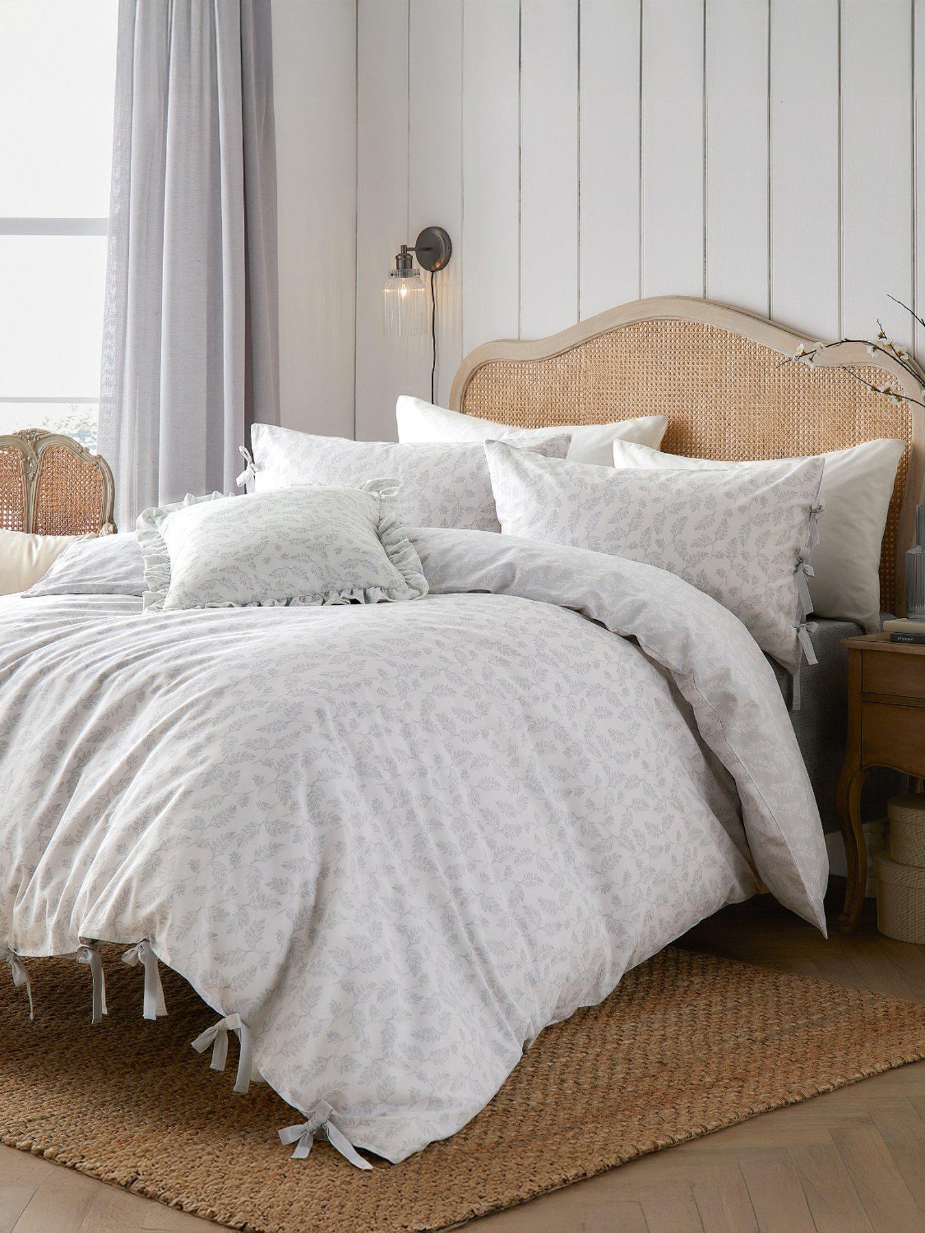 undefined Chloe Double Duvet Set Soft White