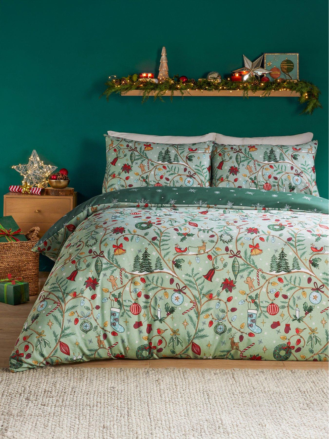 Duvet Day Noelle Single Duvet Sets Green