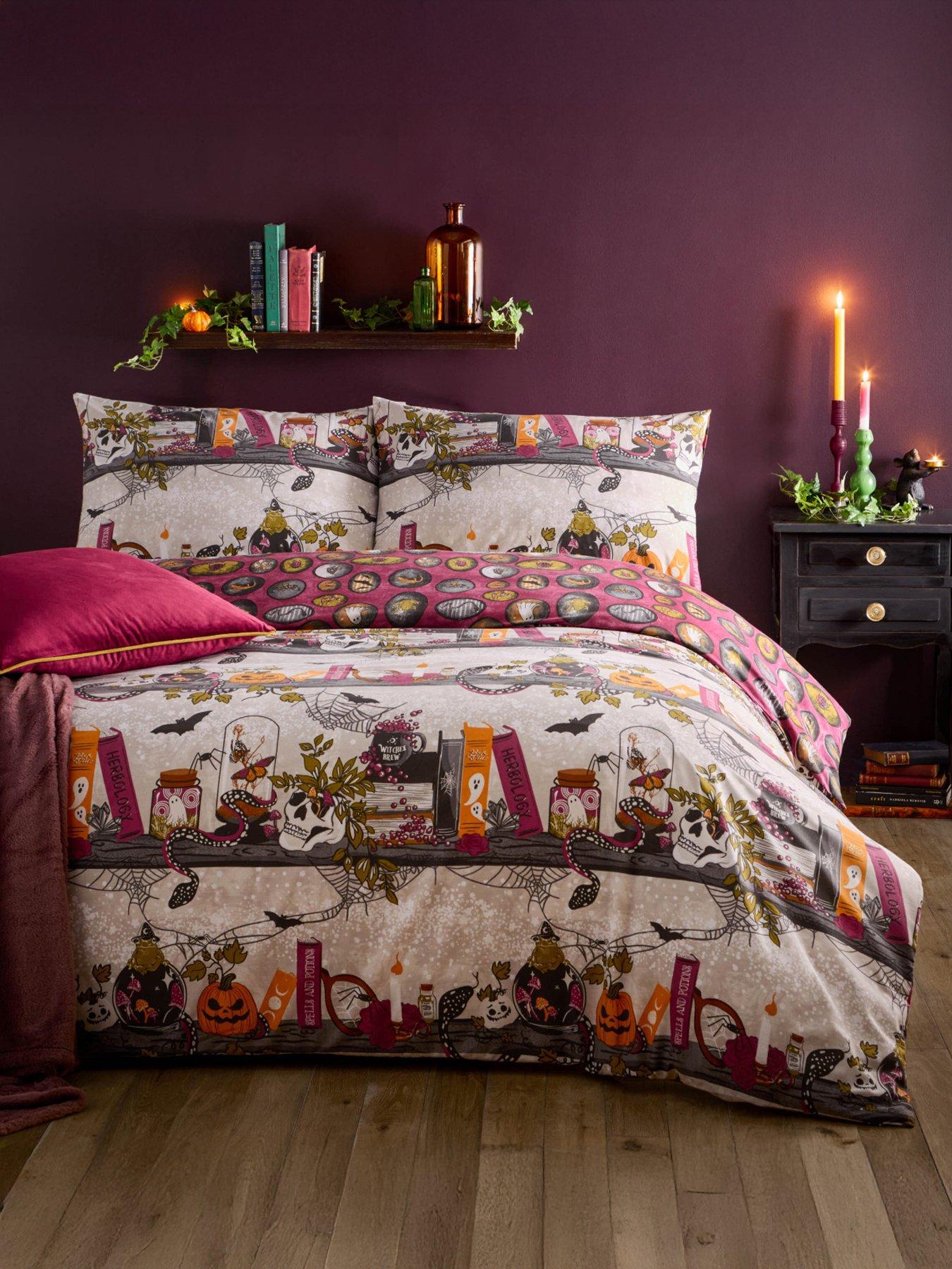 undefined Witchy Tales Single Duvet Set Multi