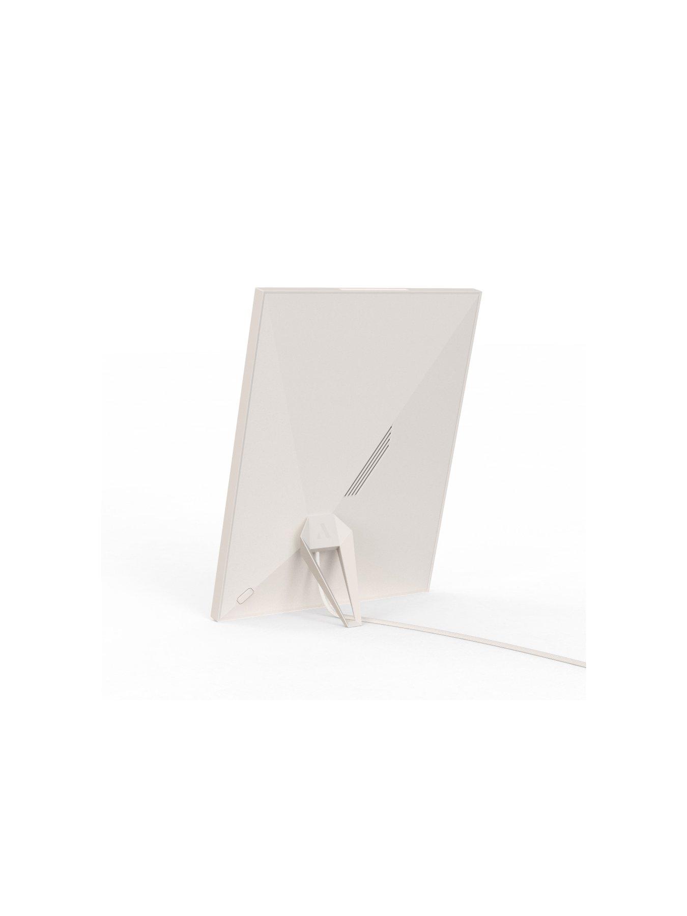 Image 5 of 8 of Aura Aspen Clay with Paper Mat Digital Photo Frame