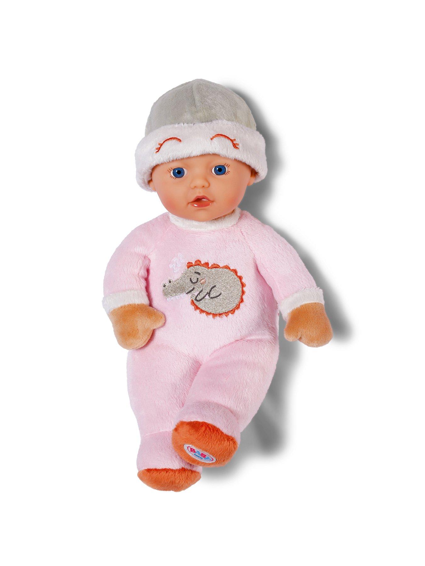 BABY Born Sleepy Pink 30cm Soft Doll For Newborns - First Doll With Rattle & Hat (Zapf Creation) - View #5
