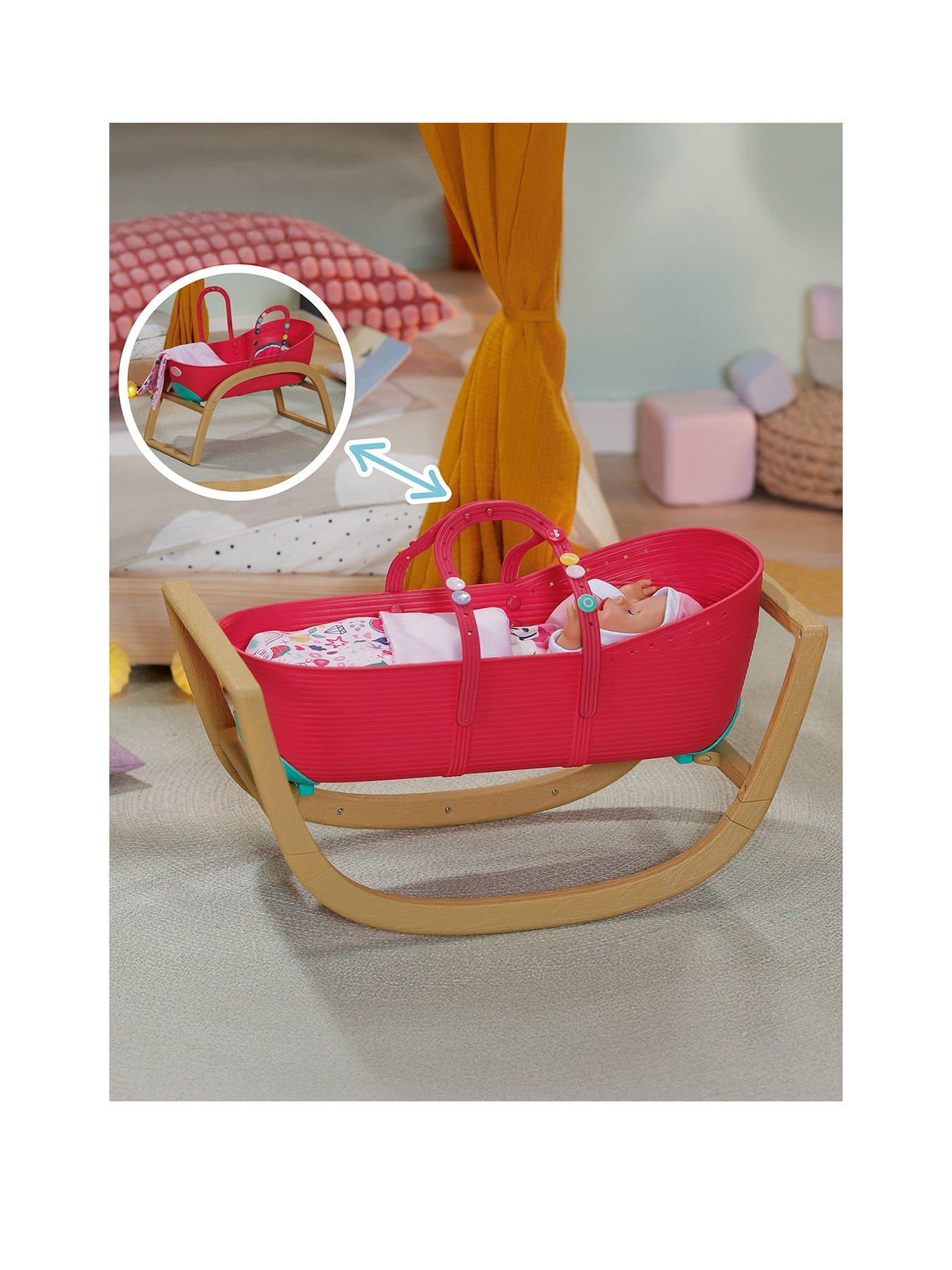 Image 1 of 7 of Baby Born Doll Bassinet