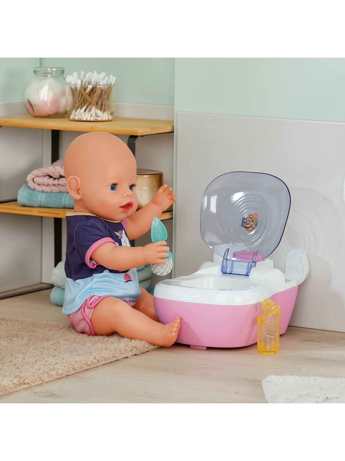 Image 3 of 7 of Baby Born Doll&nbsp;Poo-Poo Toilet