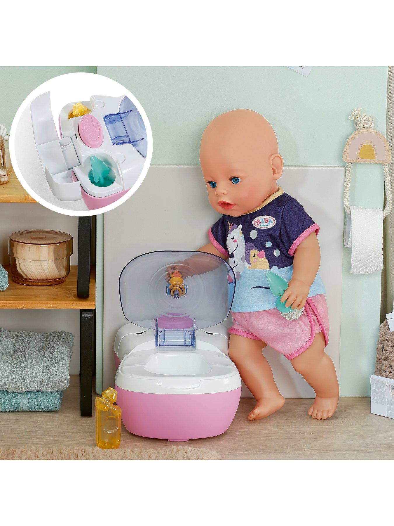 Image 6 of 7 of Baby Born Doll&nbsp;Poo-Poo Toilet