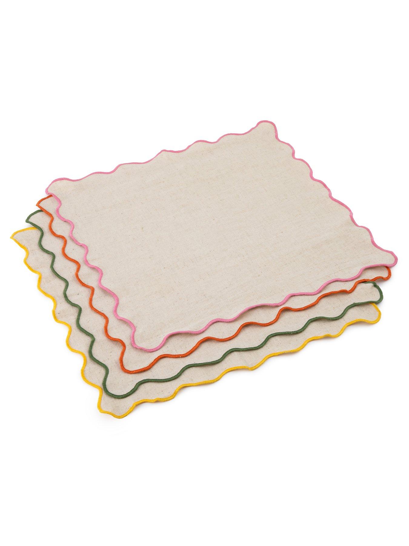 Jamie Oliver Big Love Neat Napkins Set Of 4