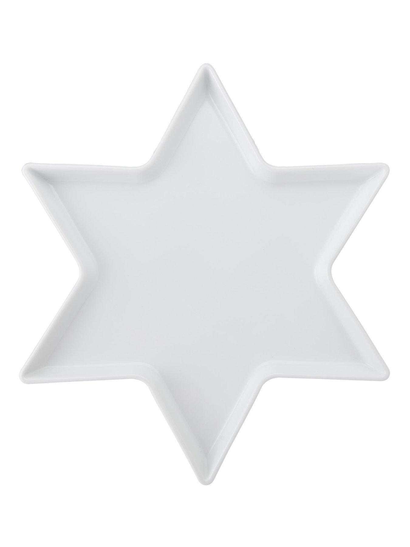 Mikasa Chalk Star Platter 30cm