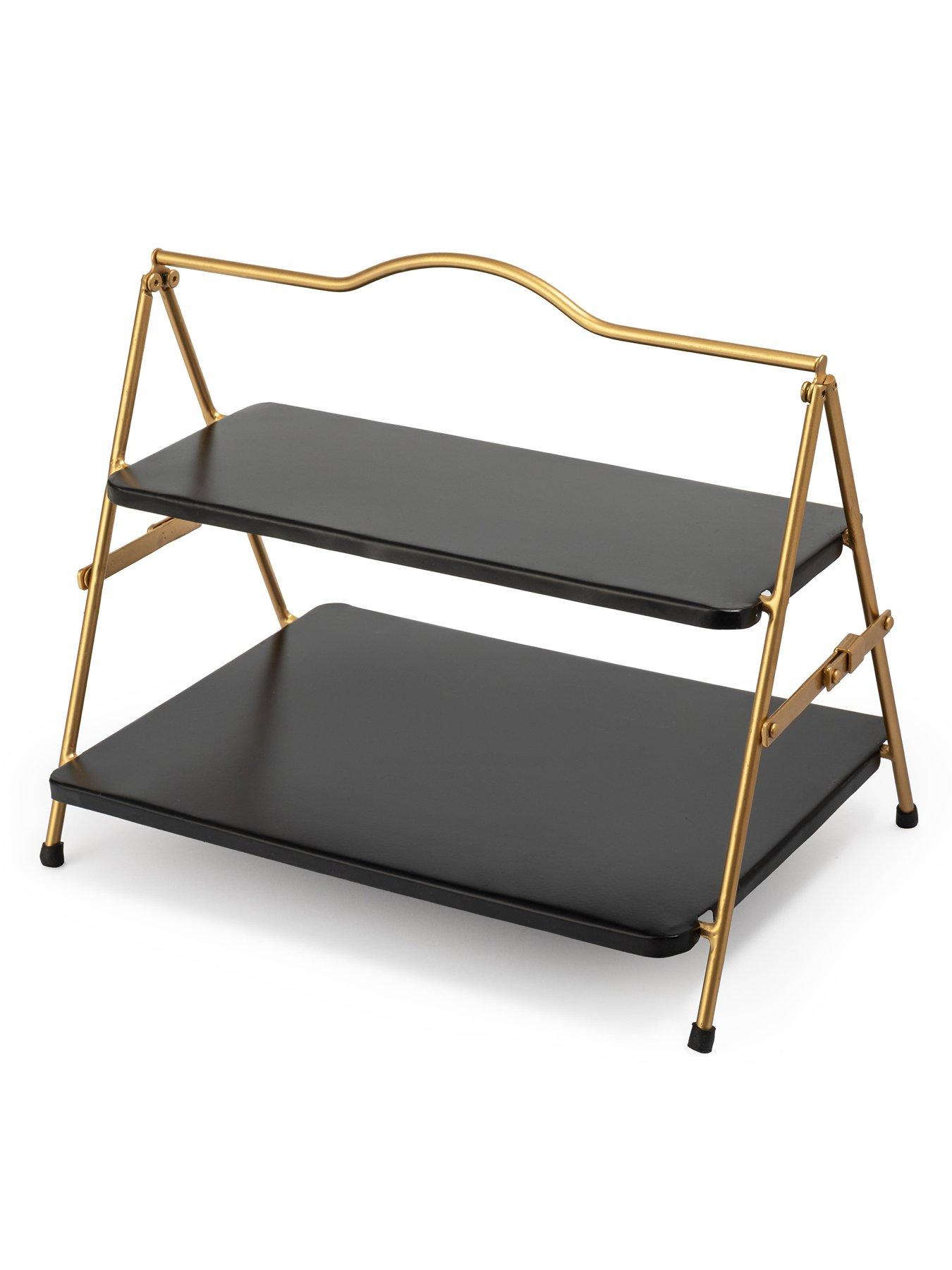 Artesa Serving Stand 2 Tier Metal