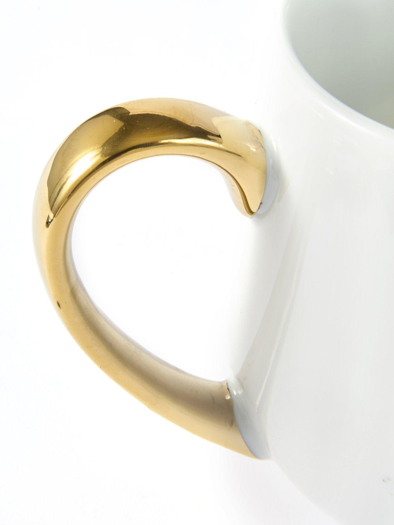 Image 6 of 6 of WATERSIDE 4pc Gold Star Mugs