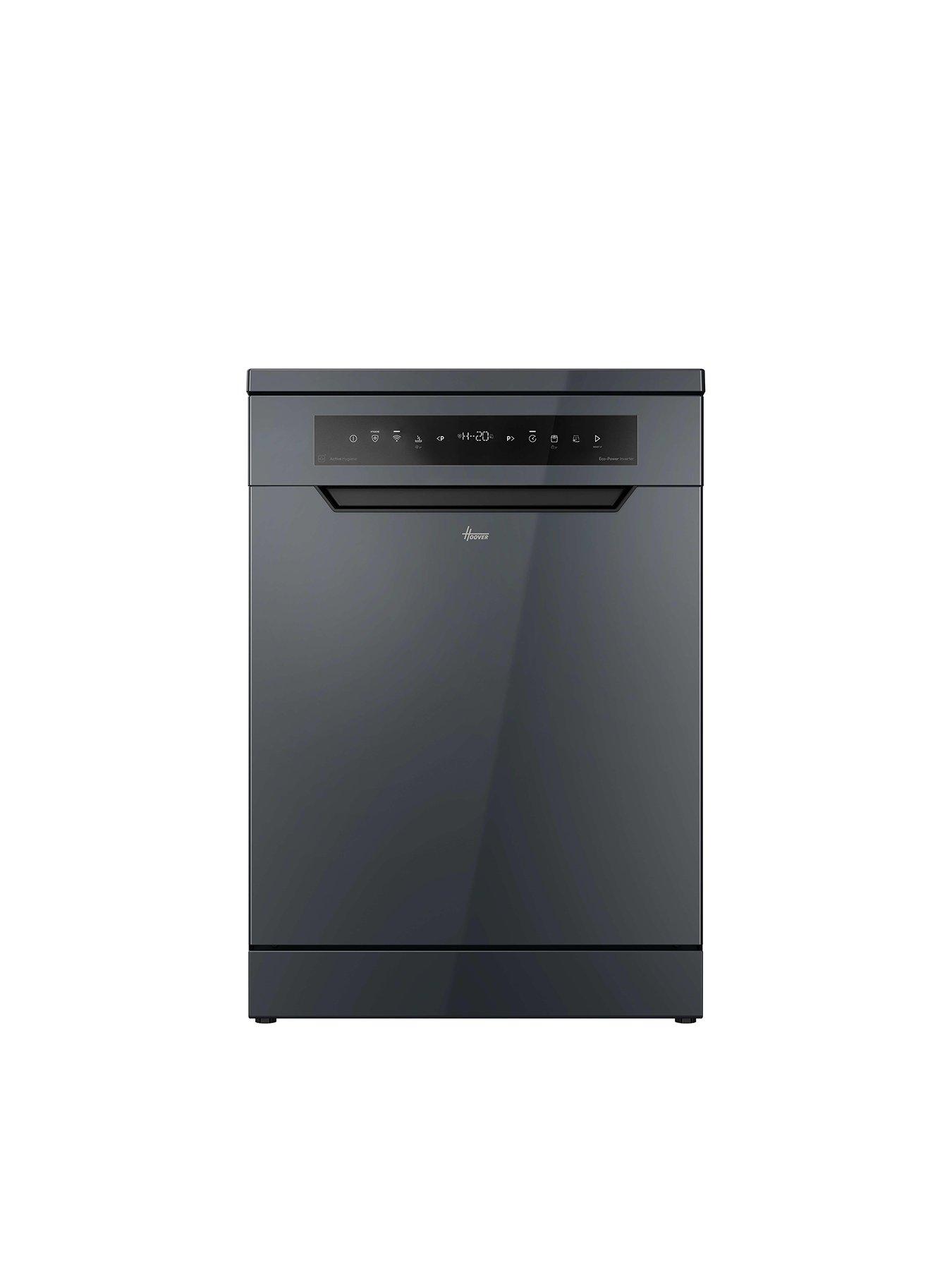 Hoover H-DISH 500 dishwashers are the perfect combination of stylish design, high performance and innovative features, and with a capacity for 16 place settings, this is perfect for large families.