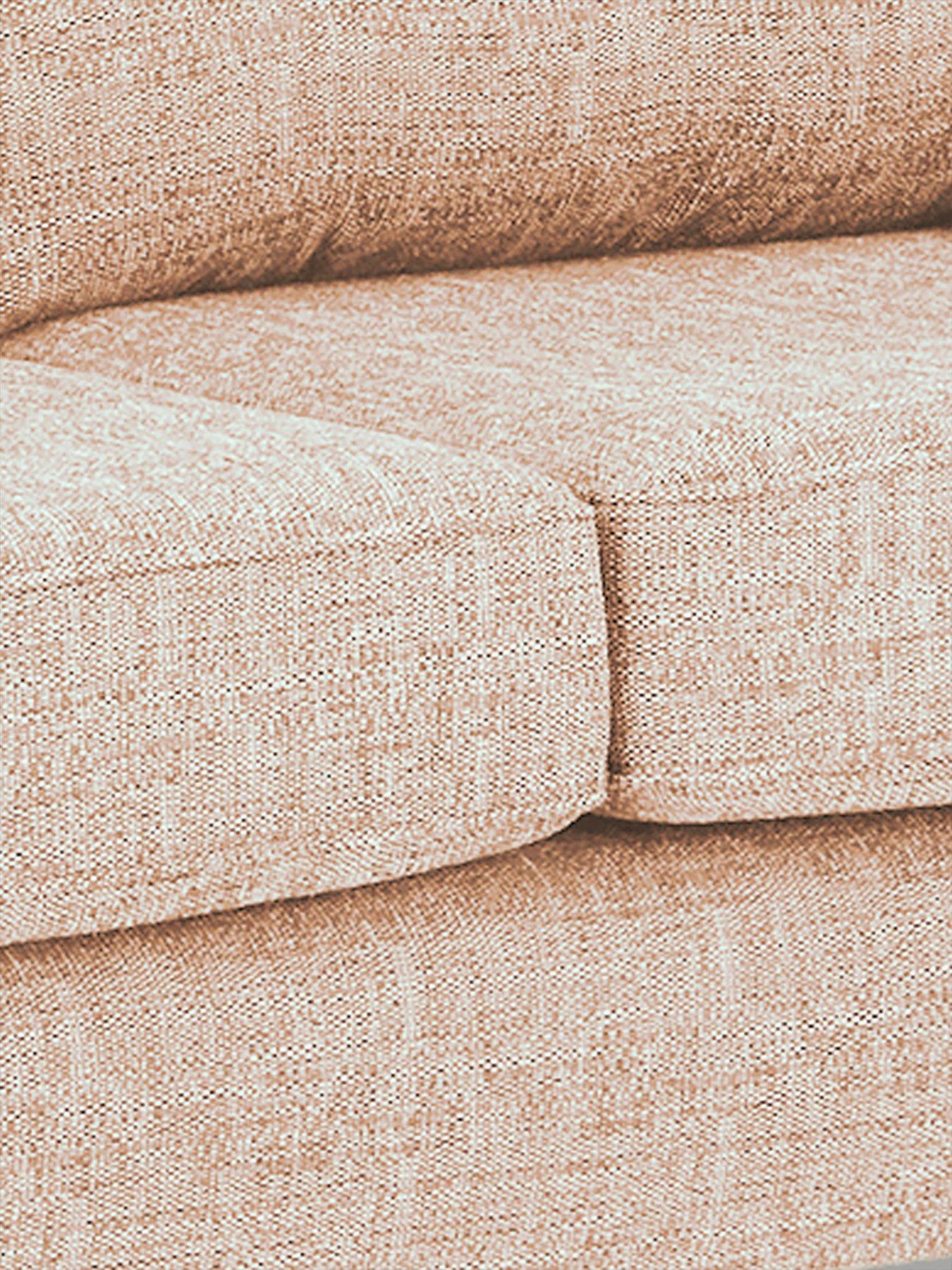 Image 5 of 6 of Very Home Halstow 3 Seater Fabric Sofa - Natural - Made to order in the UK