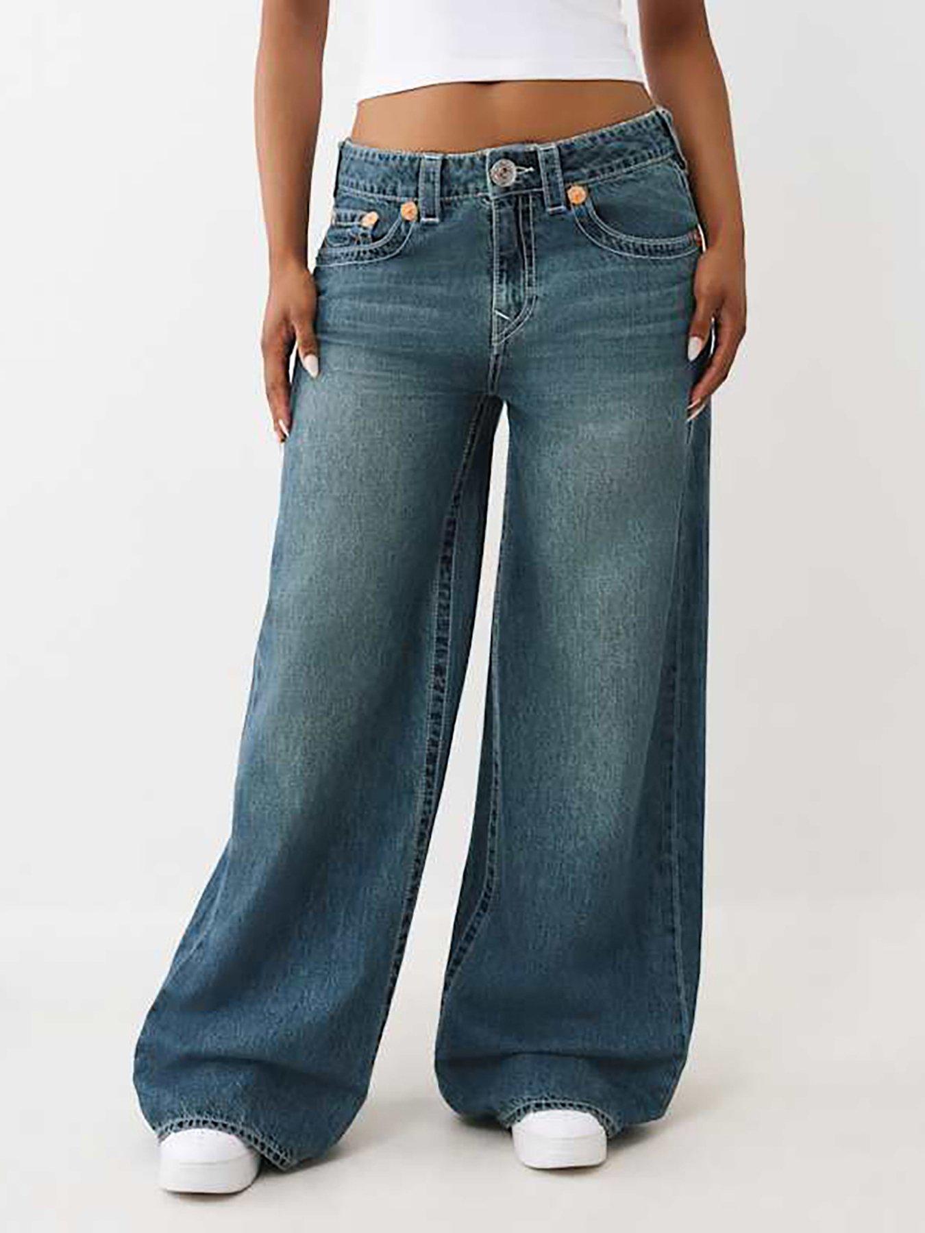 TRUE RELIGION Embroidery Jessie Super Baggy