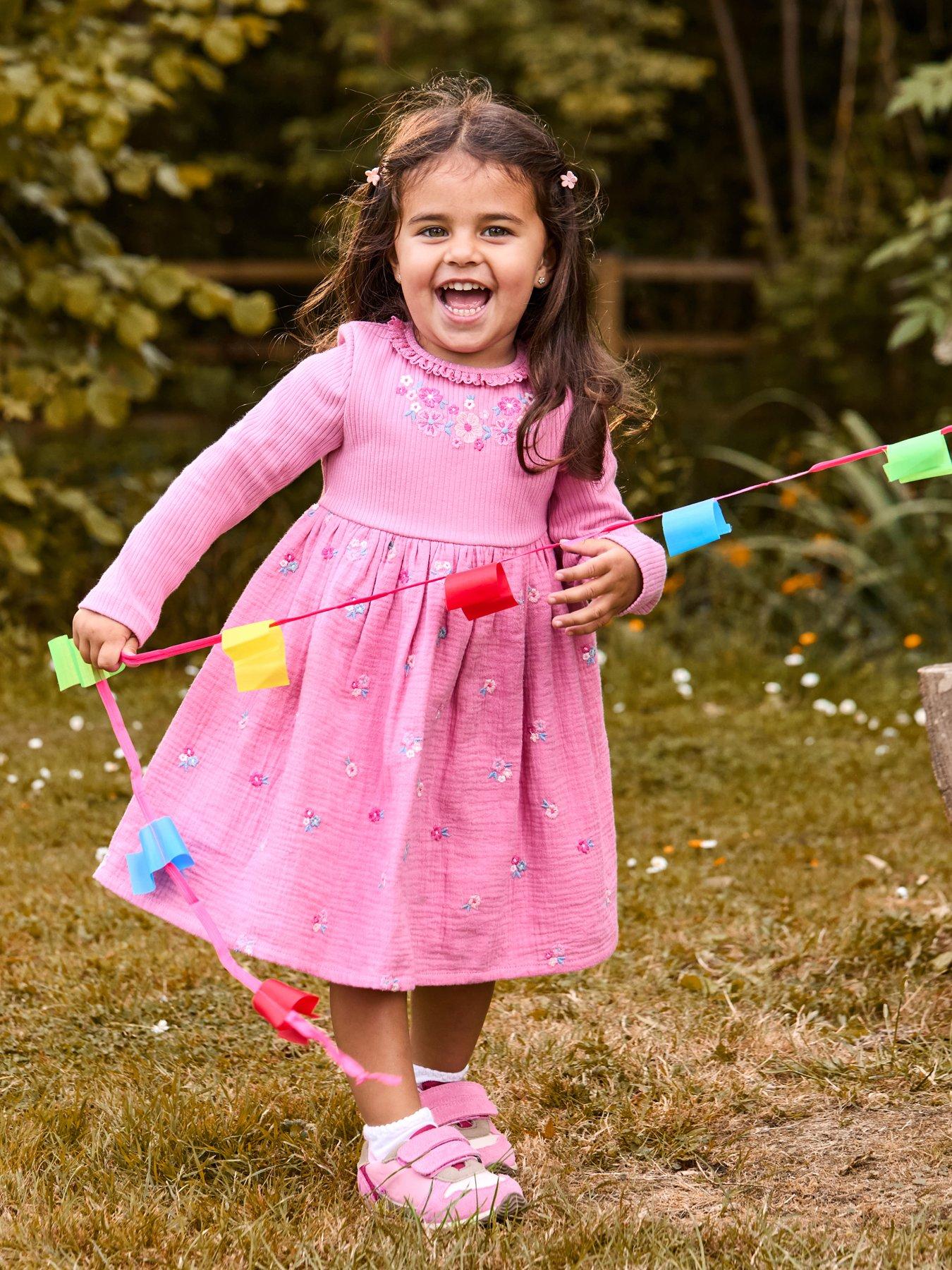 pink dress 12 months Baby Girl Pink Dresses