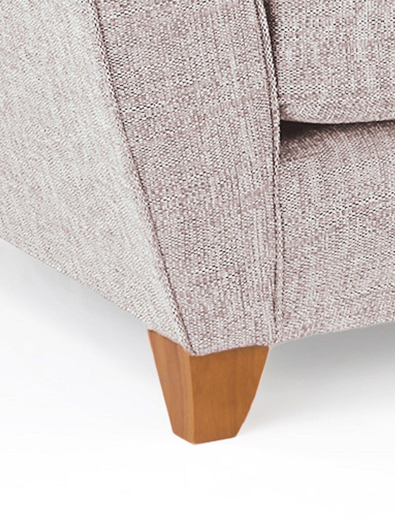 Image 4 of 6 of The Very Collection Halstow 3 Seater Fabric Sofa Bed - Silver&nbsp;- Made to order in the UK