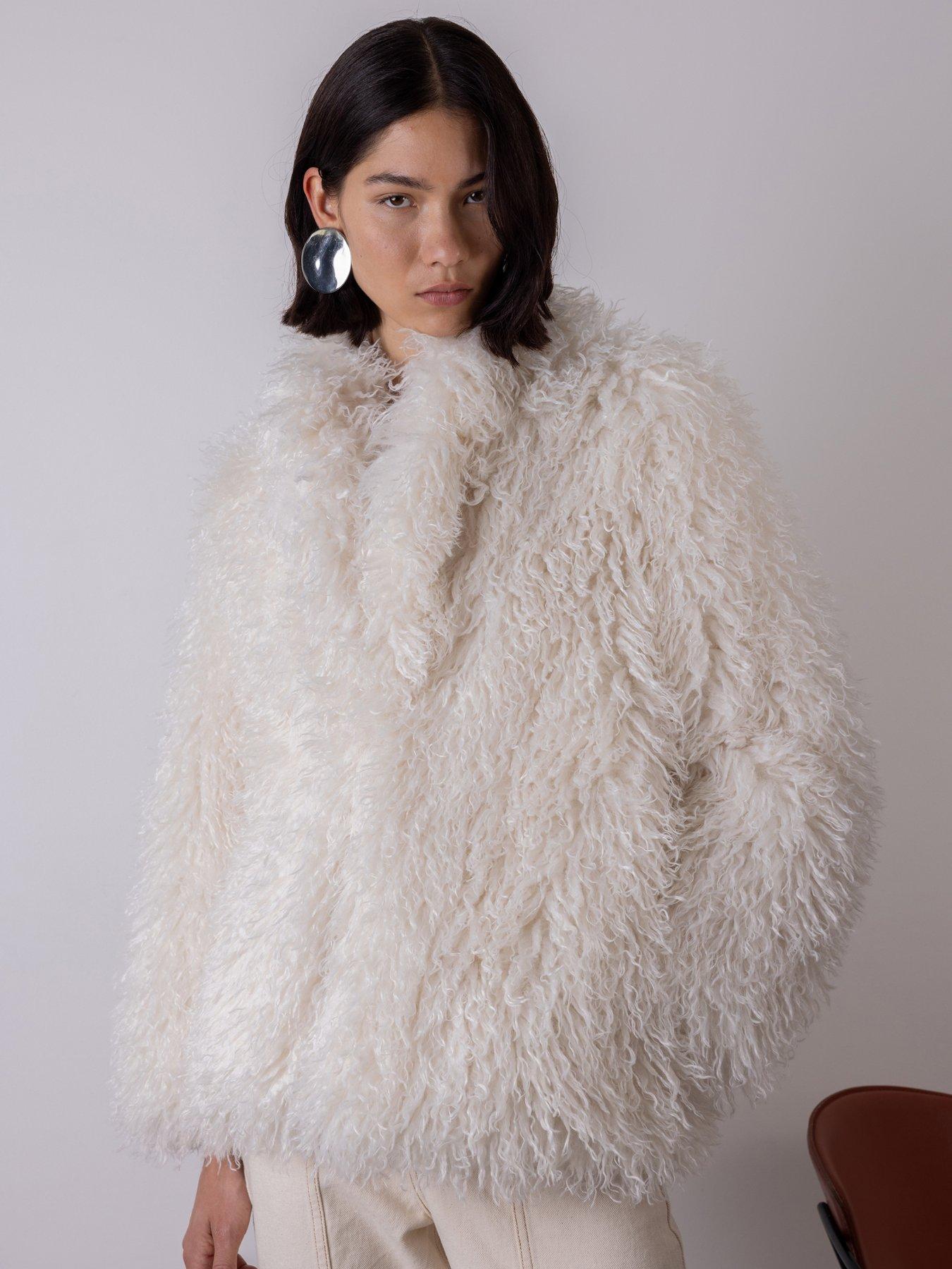 Vi.ve.re Charlie Shaggy Fur - Cream