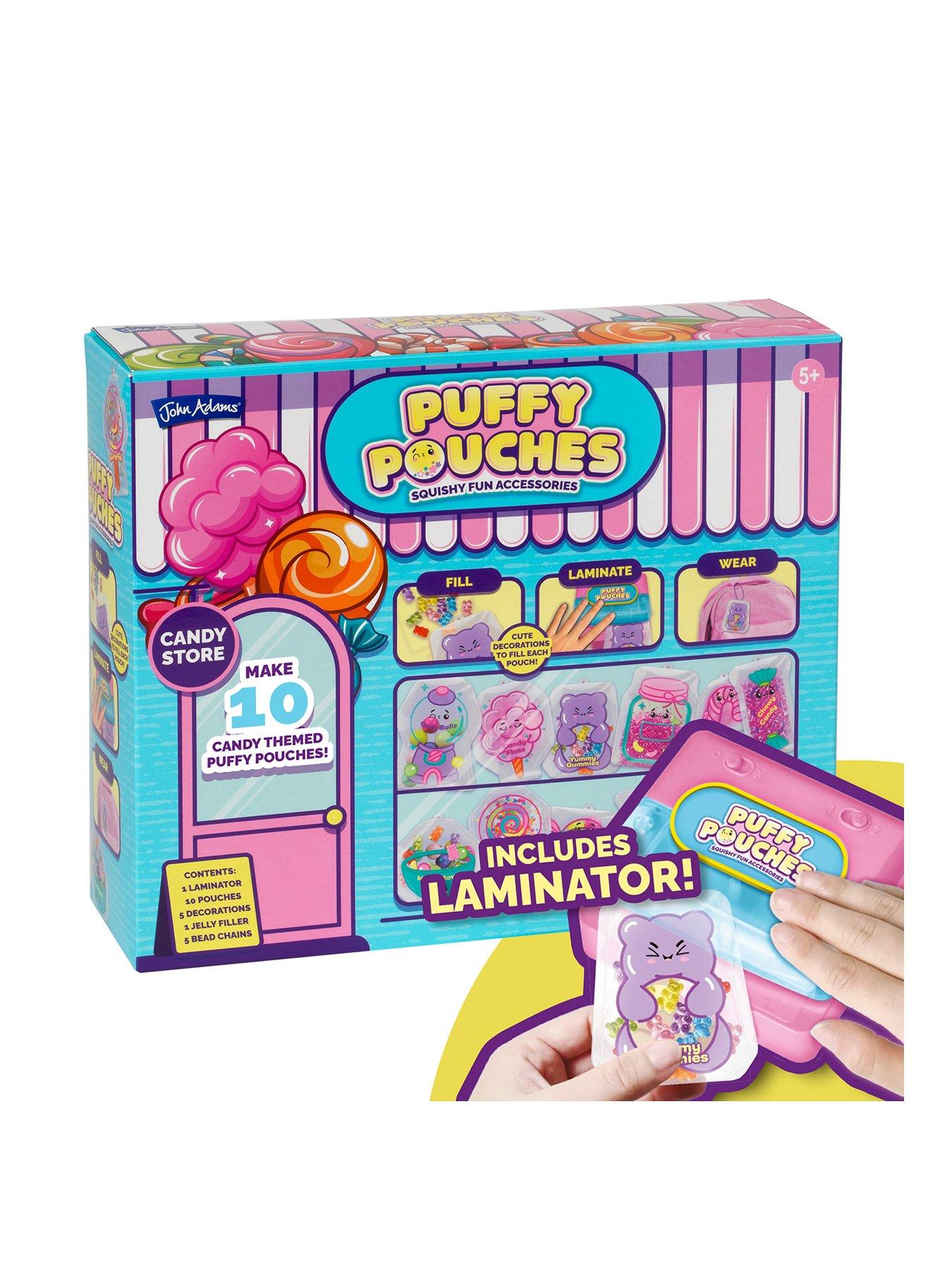 John Adams Puffy Pouches Themed Set - Candy Store