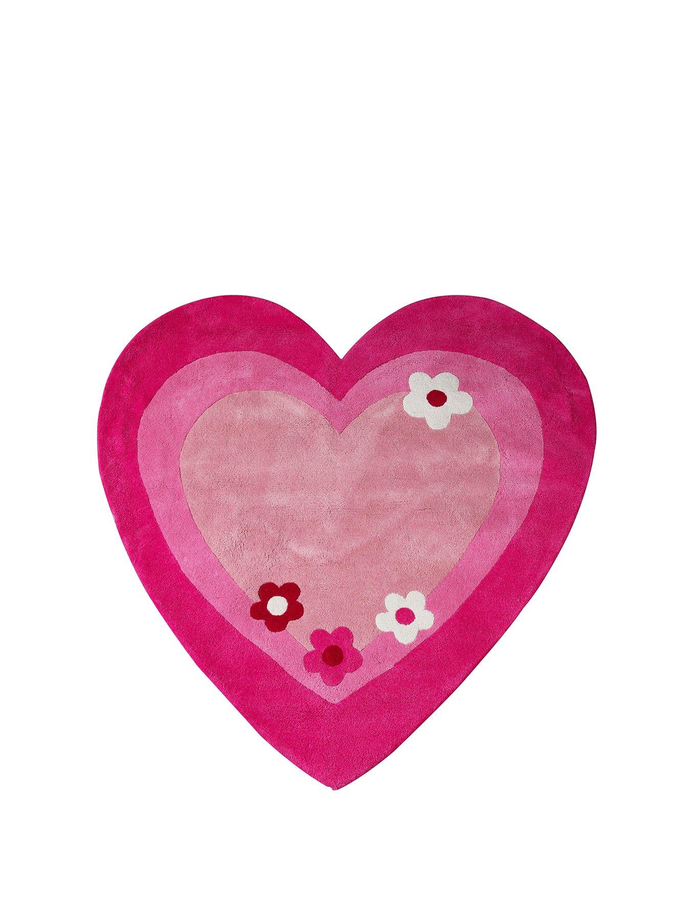 undefined Kids Love Heart Rug