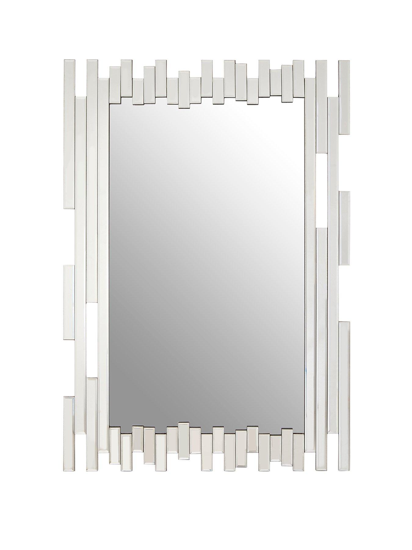 Image 1 of 5 of Interiors By Premier Puzzle Wall Mirror With Cut Out Frame