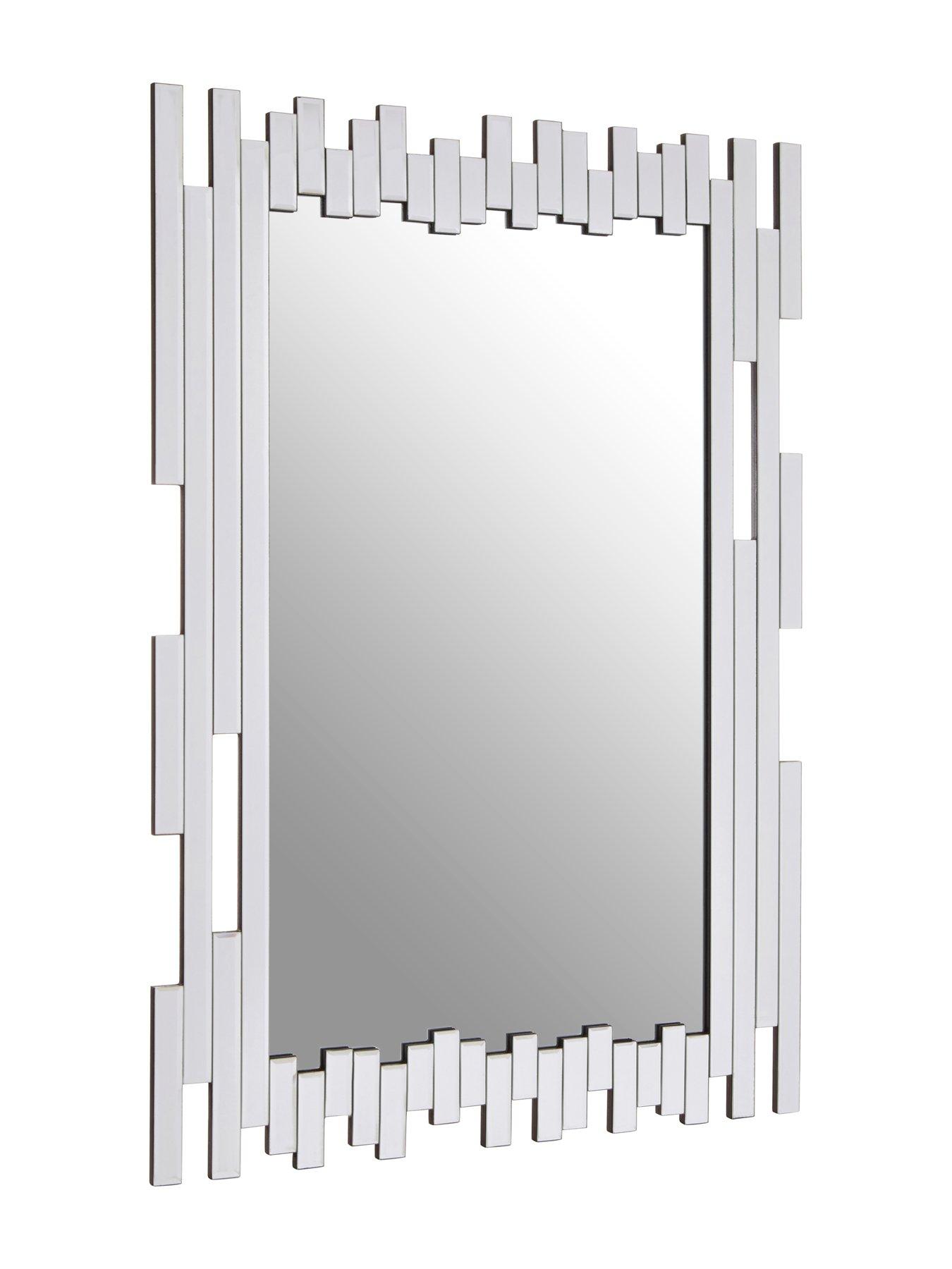 Image 2 of 5 of Interiors By Premier Puzzle Wall Mirror With Cut Out Frame