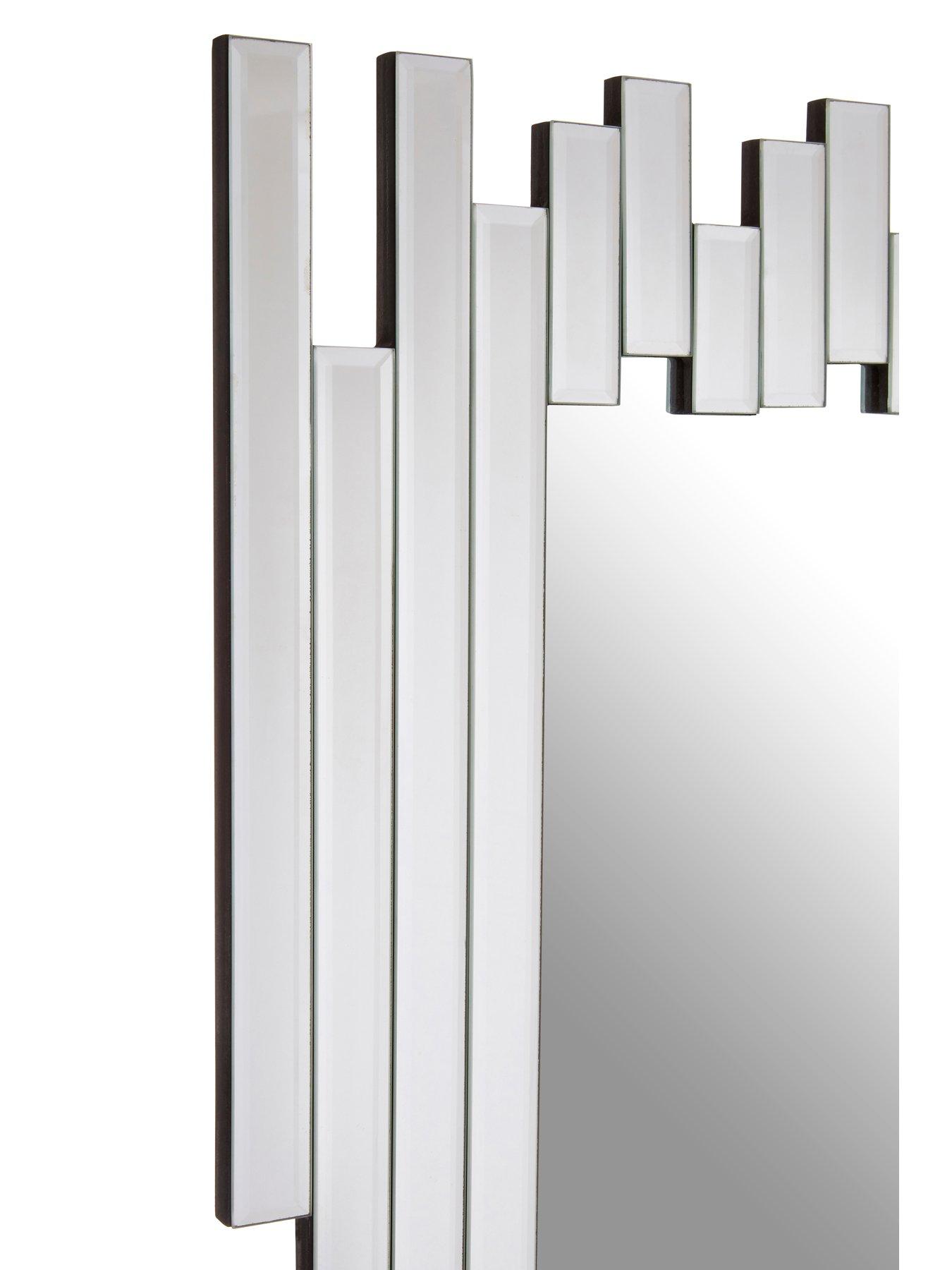 Image 3 of 5 of Interiors By Premier Puzzle Wall Mirror With Cut Out Frame