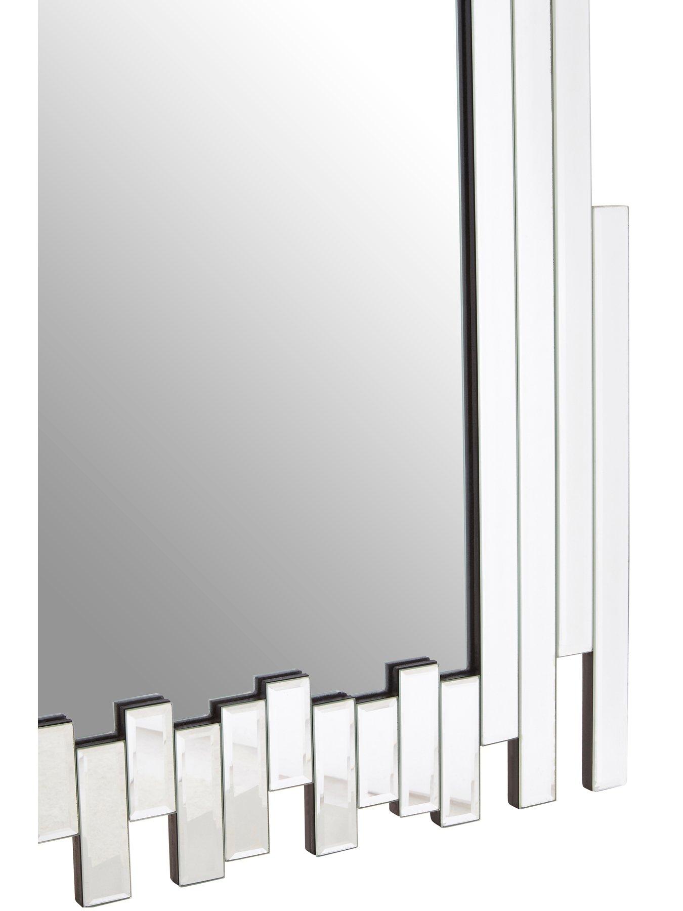 Image 4 of 5 of Interiors By Premier Puzzle Wall Mirror With Cut Out Frame