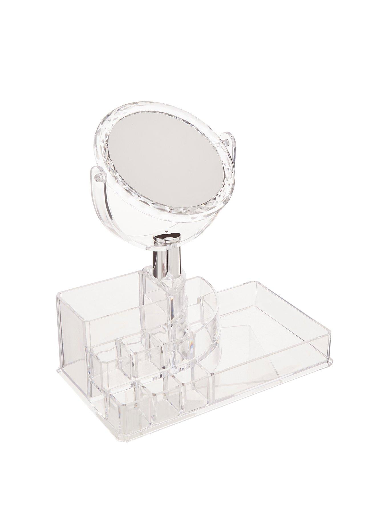 Image 2 of 7 of Interiors By Premier Beauty Cosmetic Organiser With Mirror
