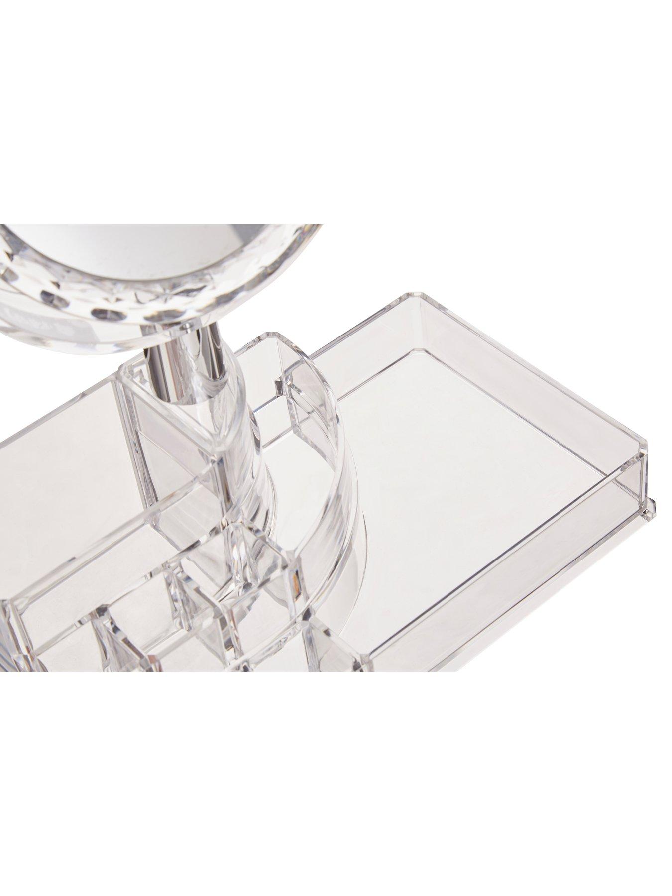 Image 3 of 7 of Interiors By Premier Beauty Cosmetic Organiser With Mirror