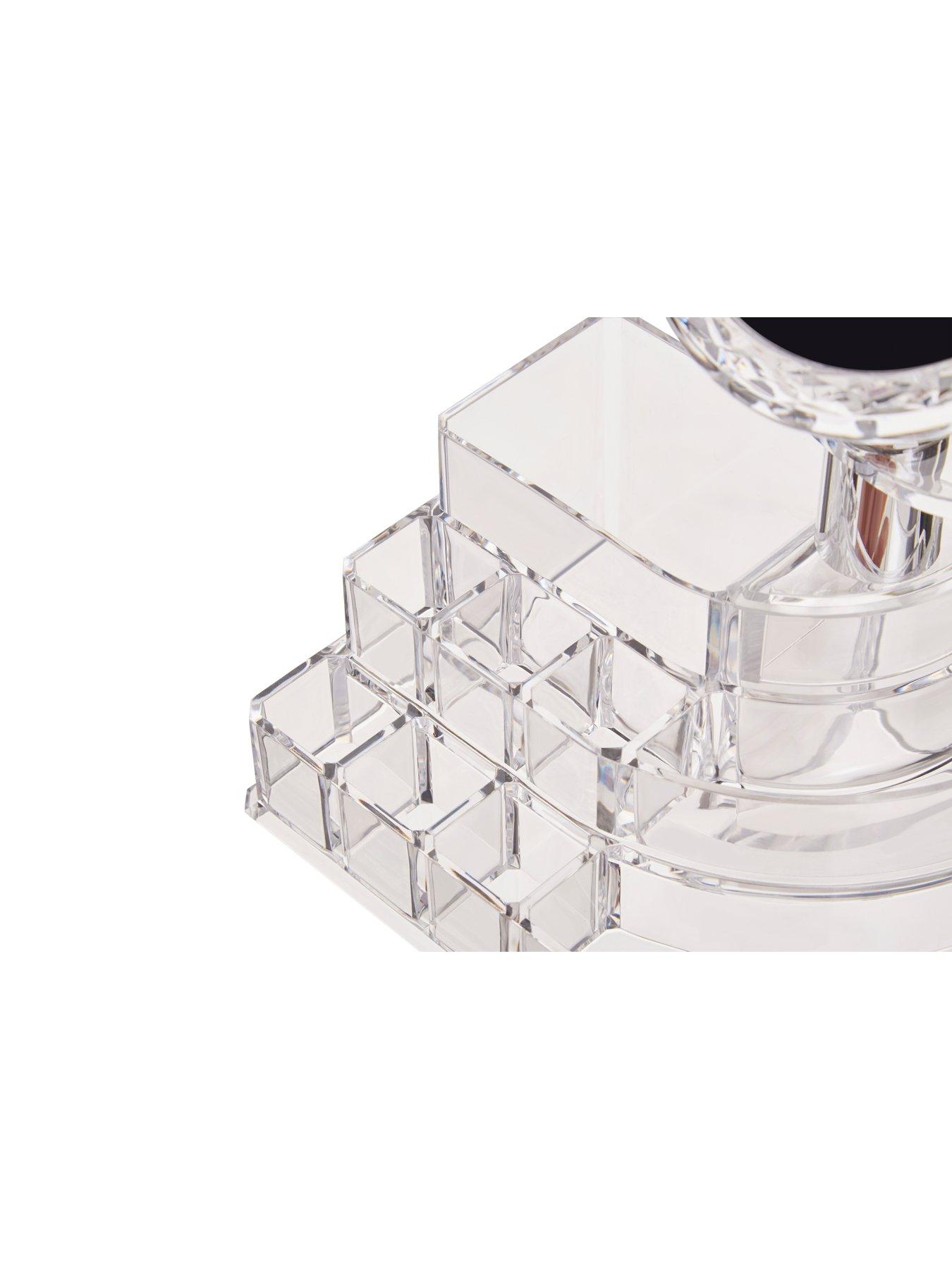Image 4 of 7 of Interiors By Premier Beauty Cosmetic Organiser With Mirror