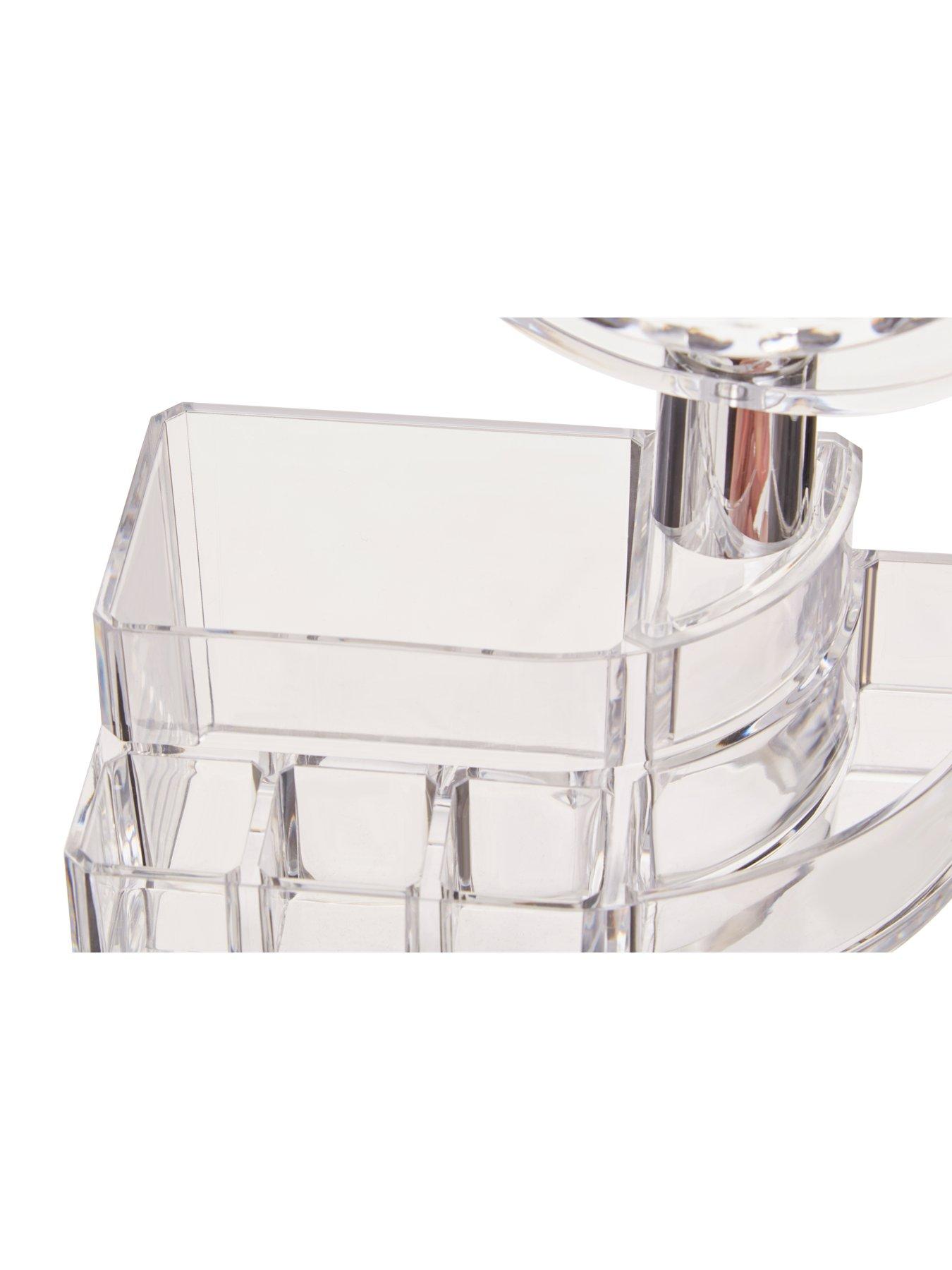 Image 5 of 7 of Interiors By Premier Beauty Cosmetic Organiser With Mirror