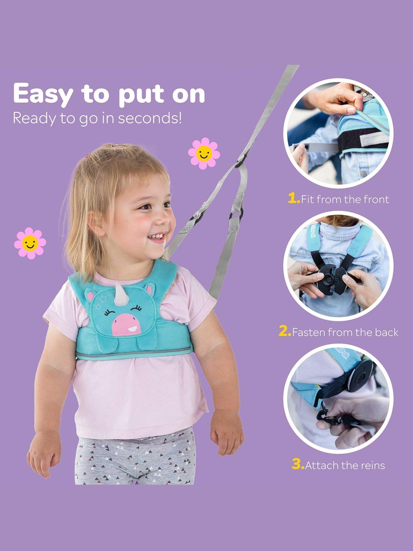 Image 5 of 7 of trunki Toddlepak Walking Reins/Safety Harness - Una Unicorn
