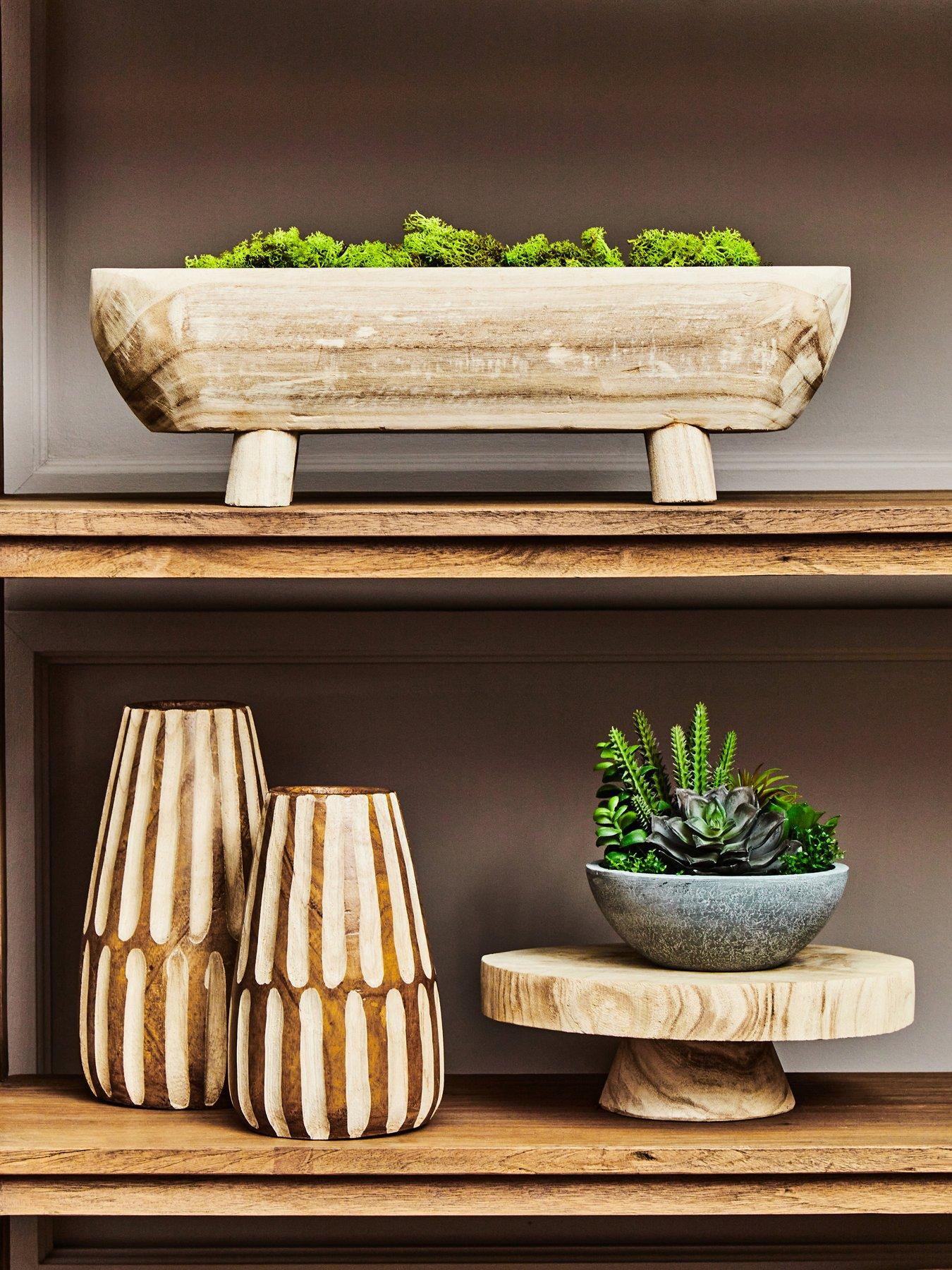 undefined Arlo Natural Oval Decorative Dough Bowl