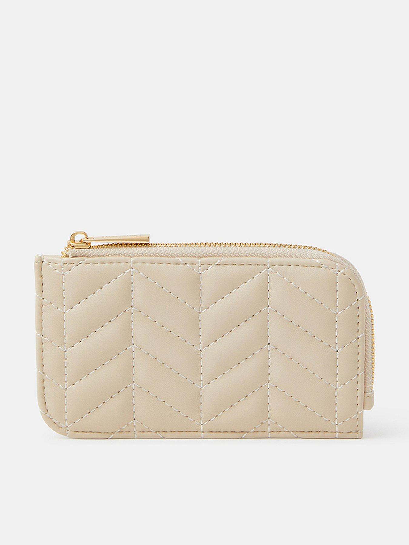 undefined Chevron Quilted Card Holder
