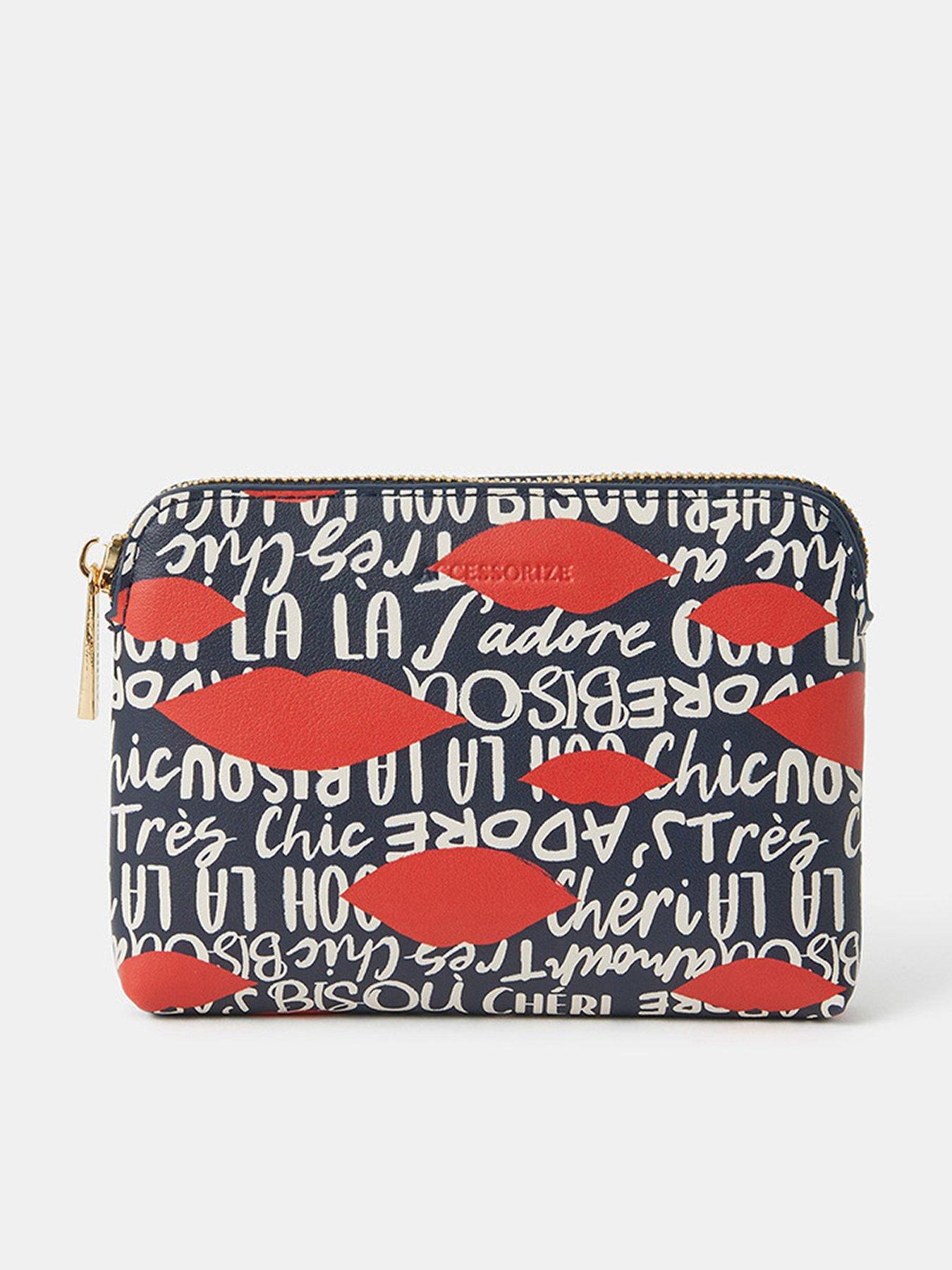 Accessorize Bisou Print Coin Purse - Multi
