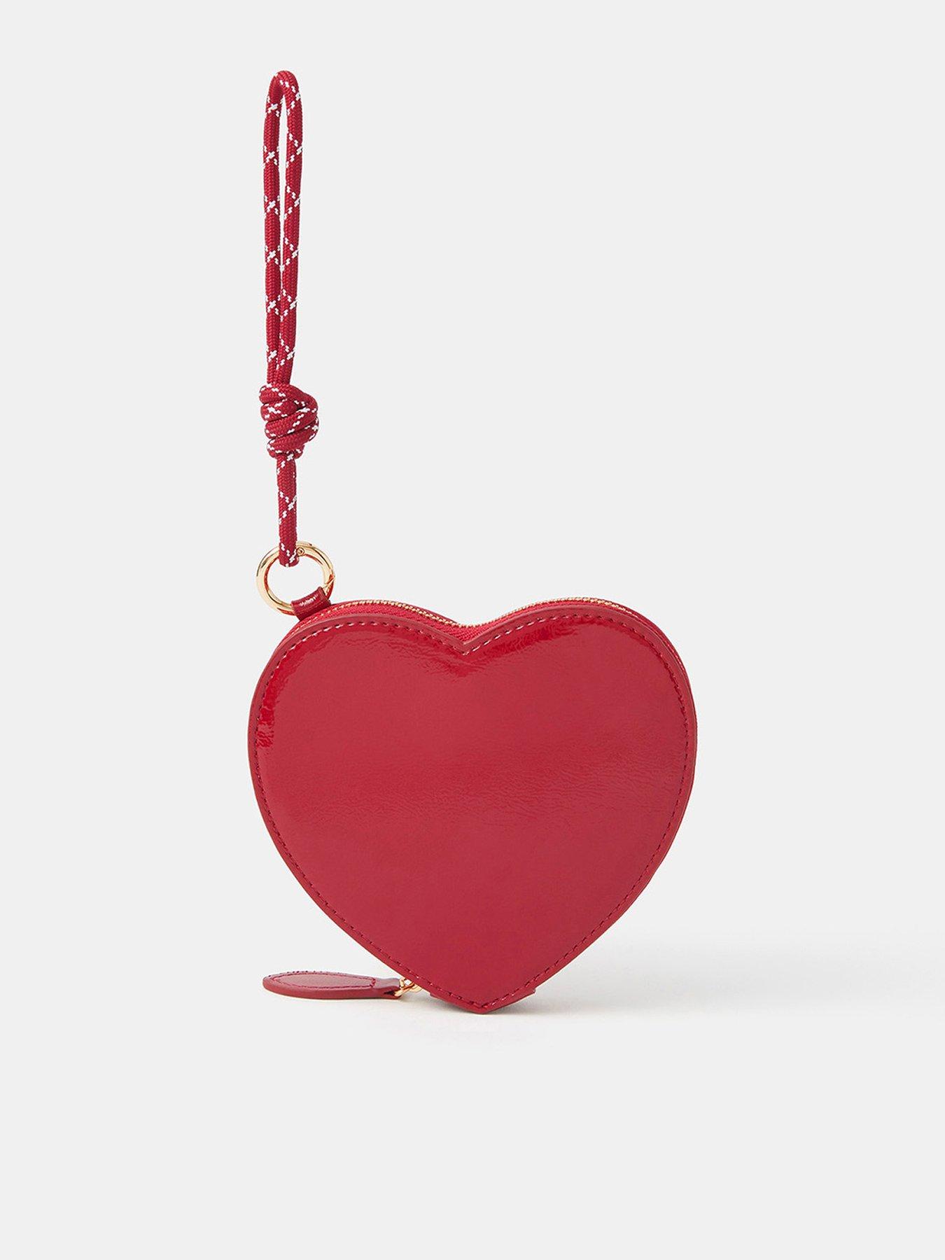 undefined Patent Heart Purse