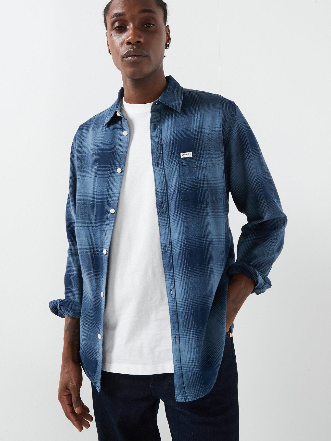 Wrangler Indigo Long Sleeve Shirt