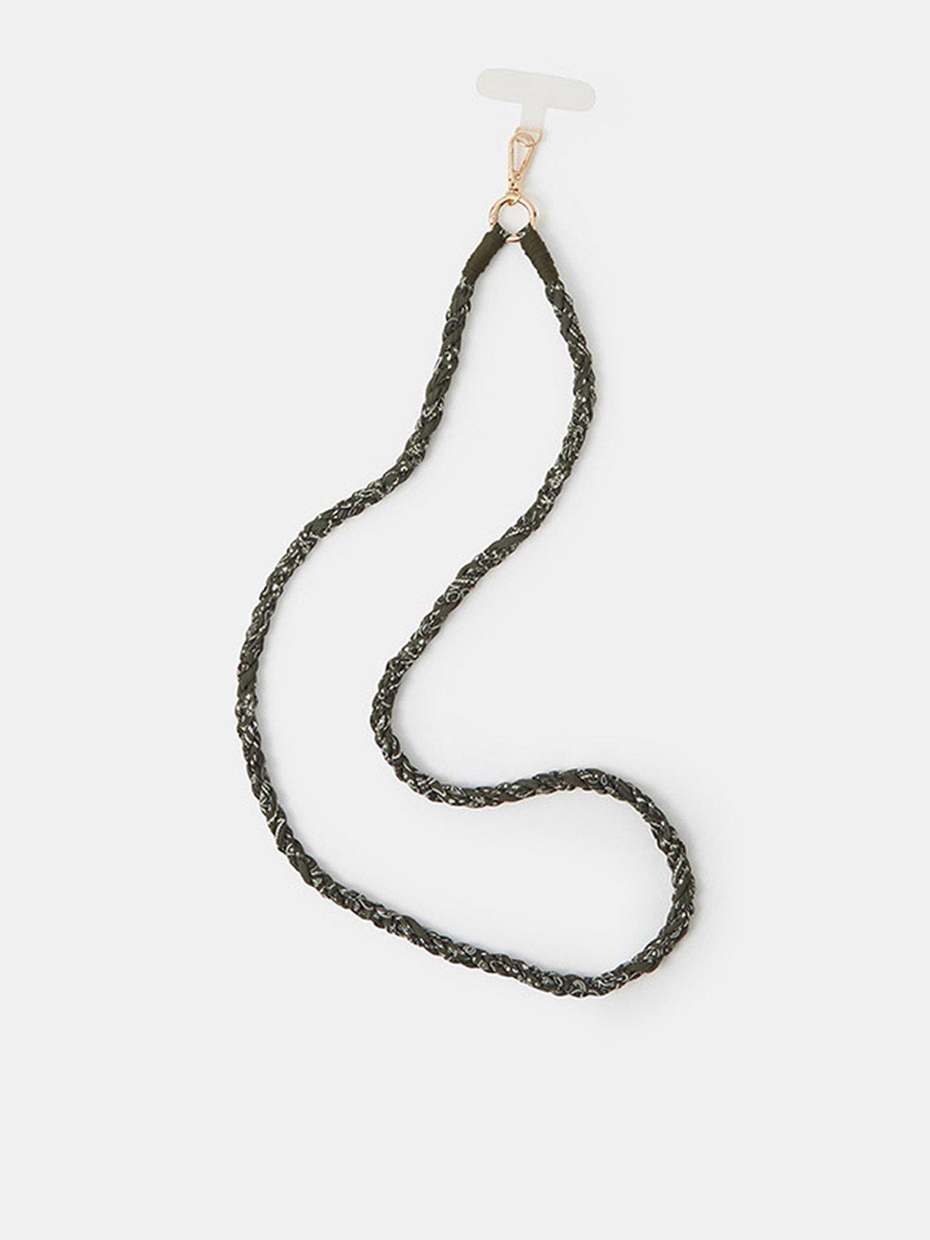 undefined Twisted Bandana Phone Strap - Green