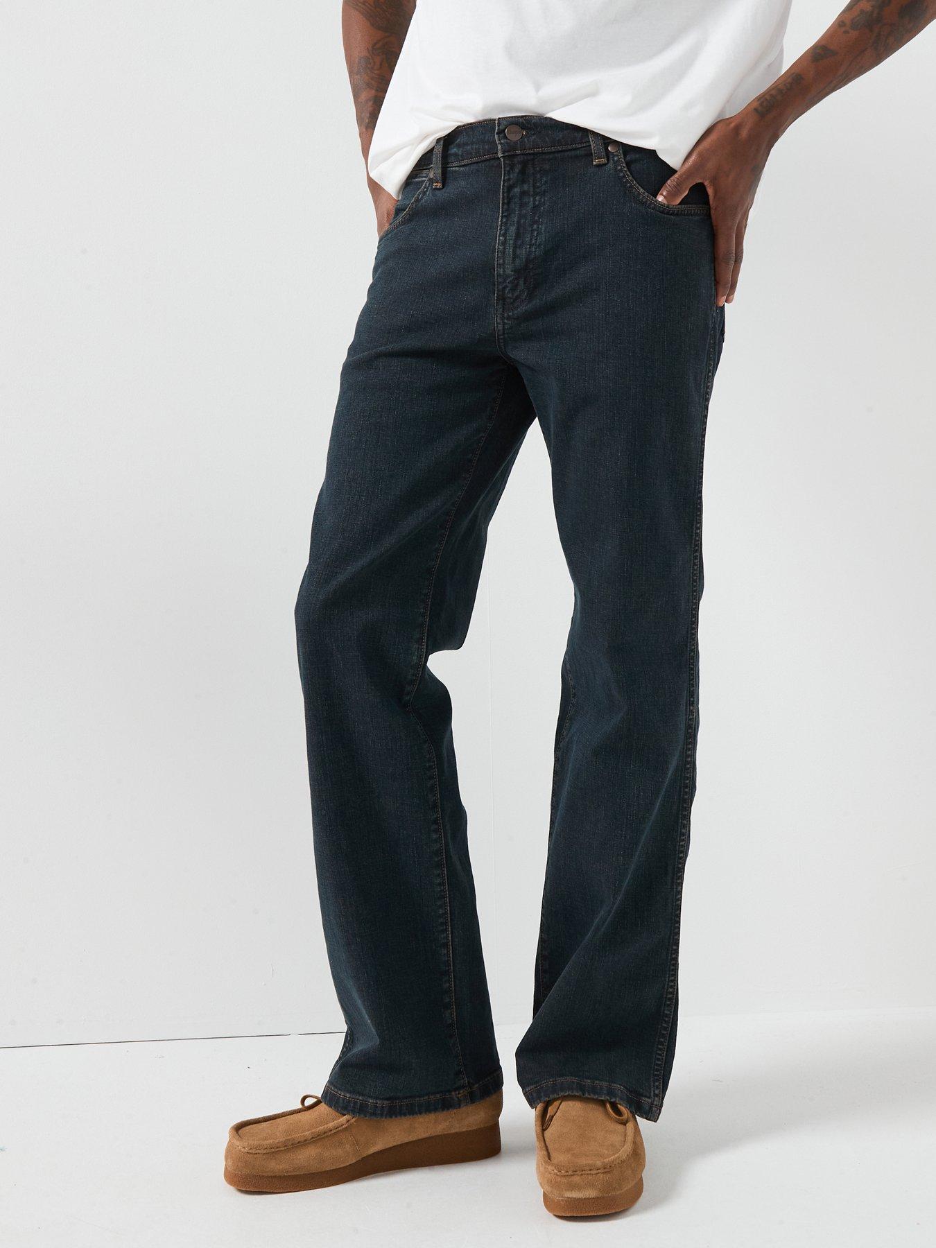 Wrangler Loose 5 Pocket Oversized Fit Jean - Dark Blue