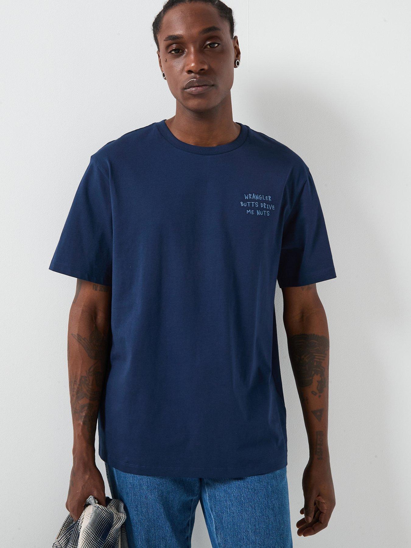 Wrangler Embroidery Short Sleeve Back Print T-shirt
