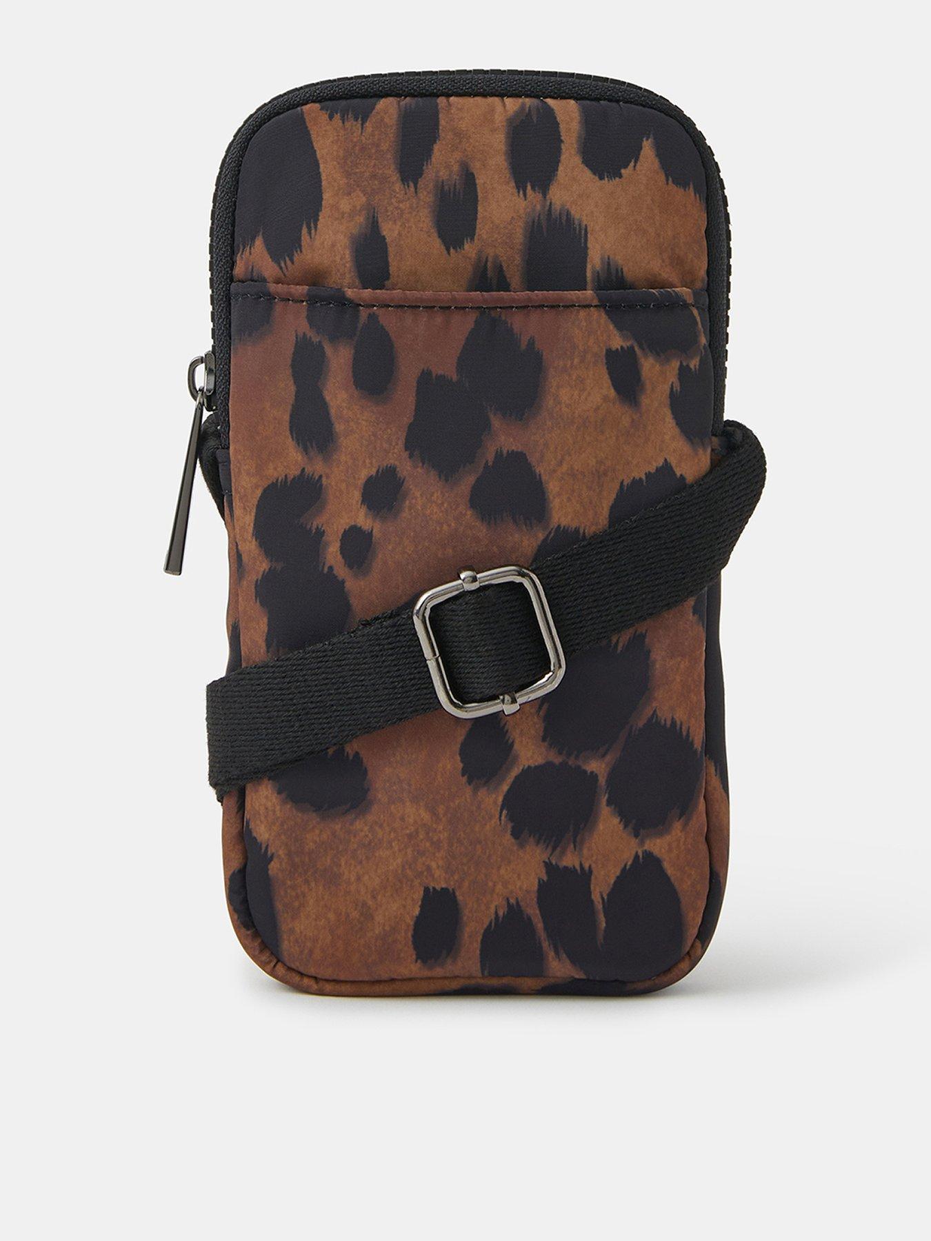 undefined Animal Print Phone Bag