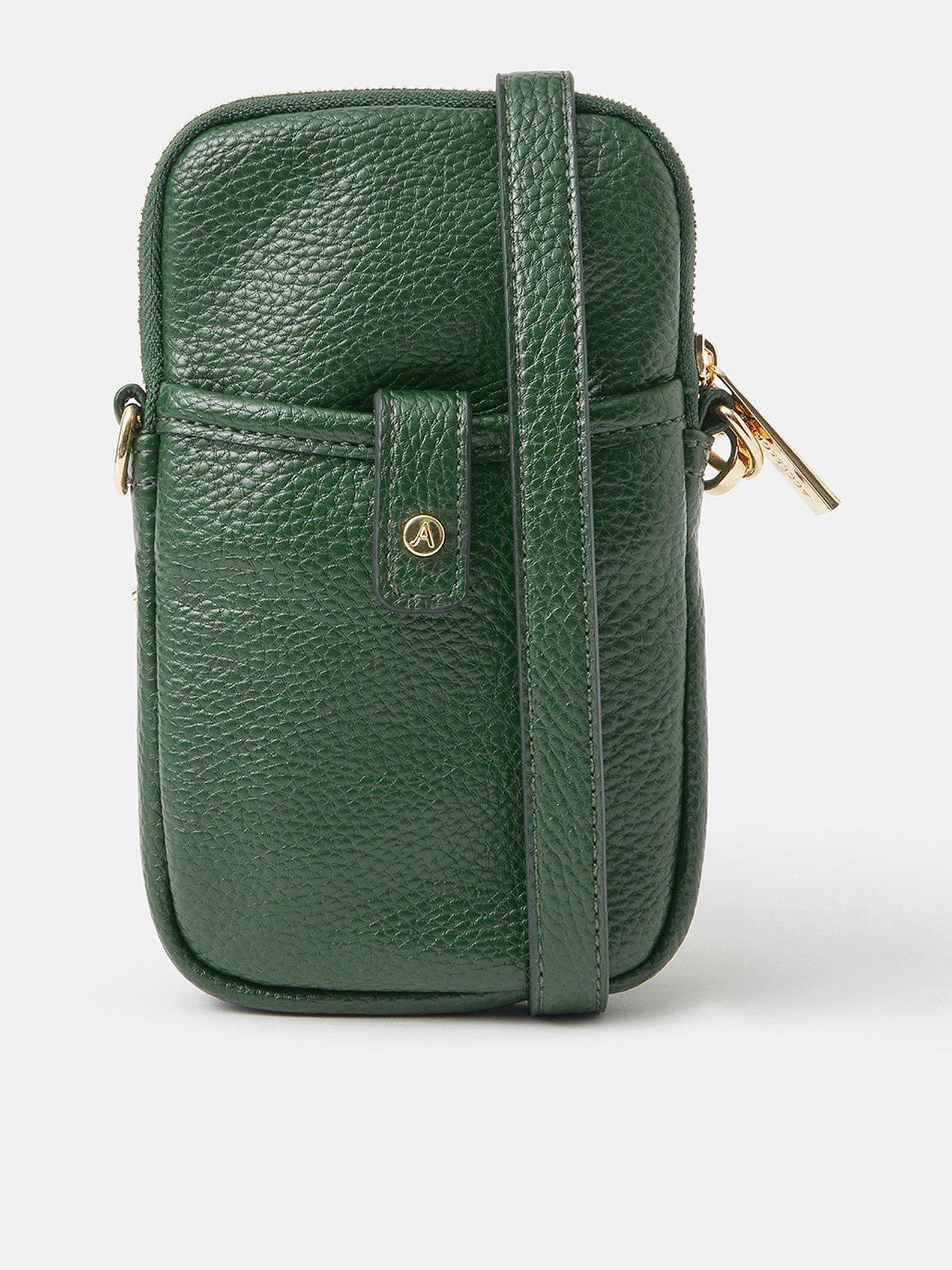 undefined Tab Pocket Phone Bag - Green