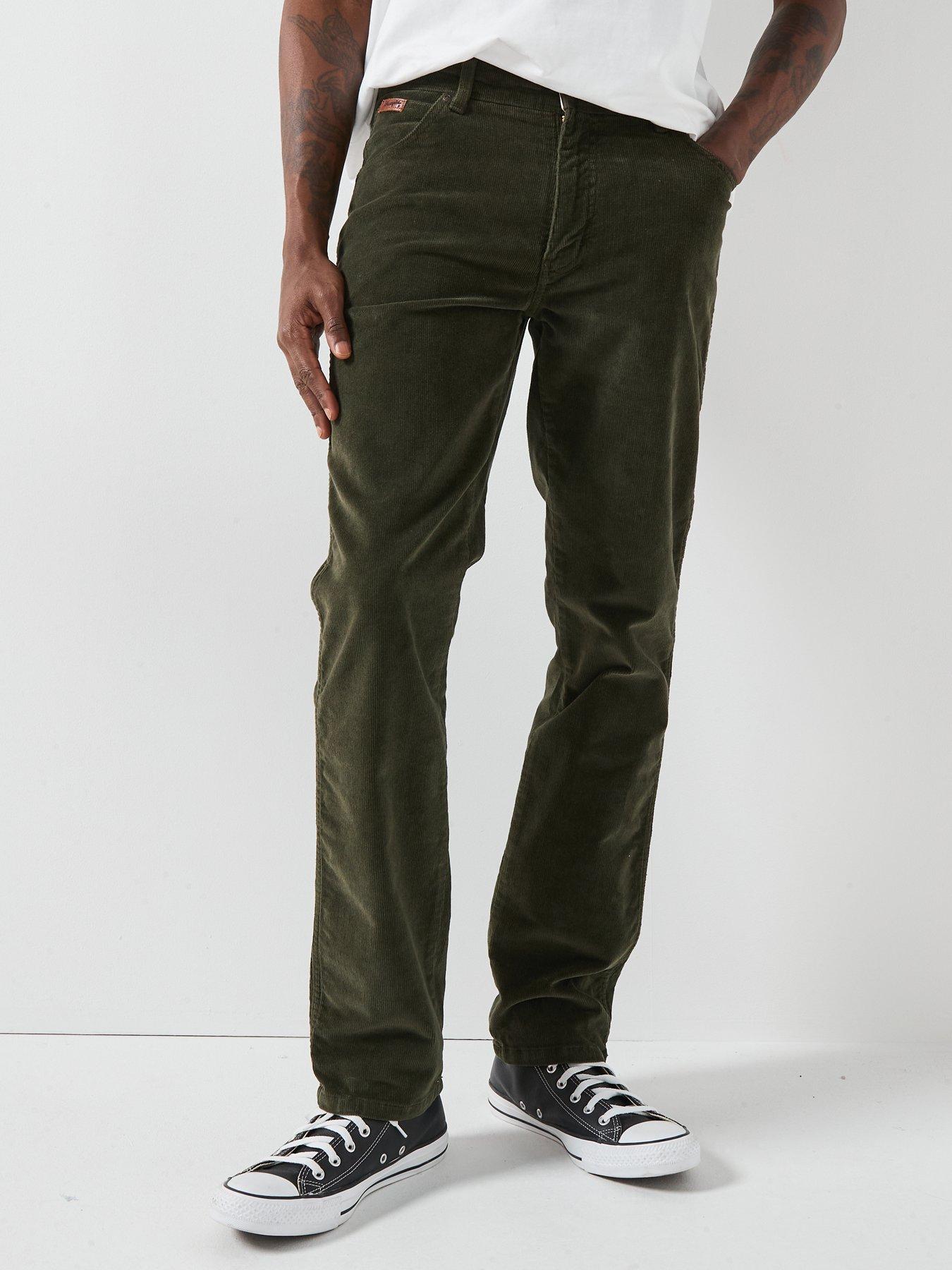 Wrangler Texas Slim Corduroy Pocket Authentic Slim Fit Pant