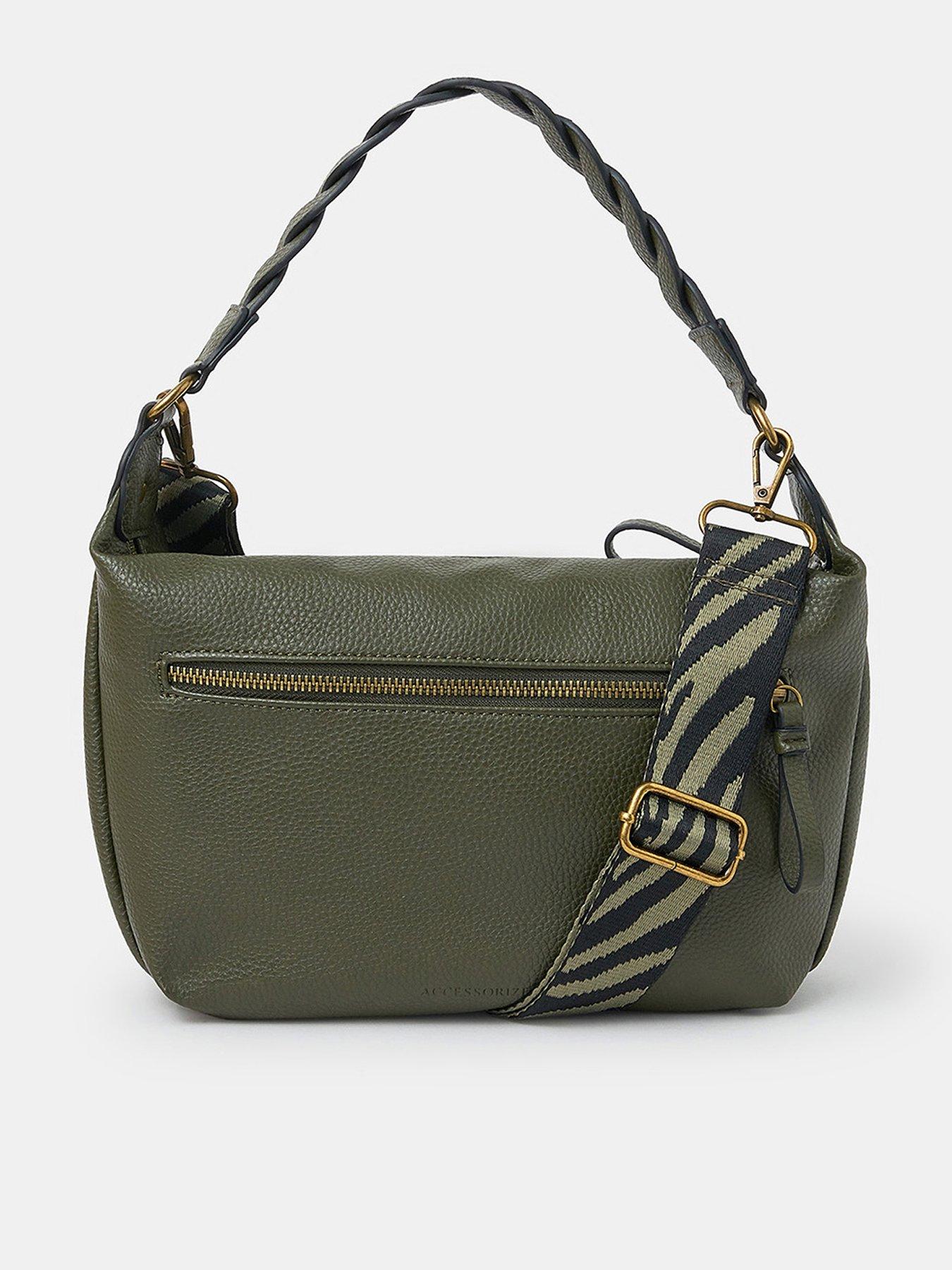 undefined Multi Strap Crossbody Bag - Green