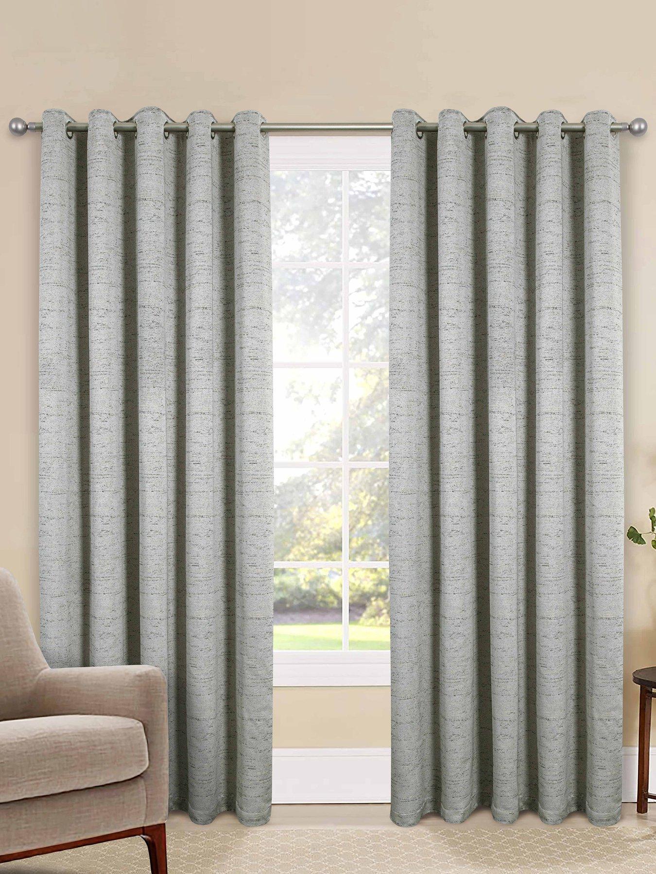 undefined Rowan Eyelet Curtains 65x72