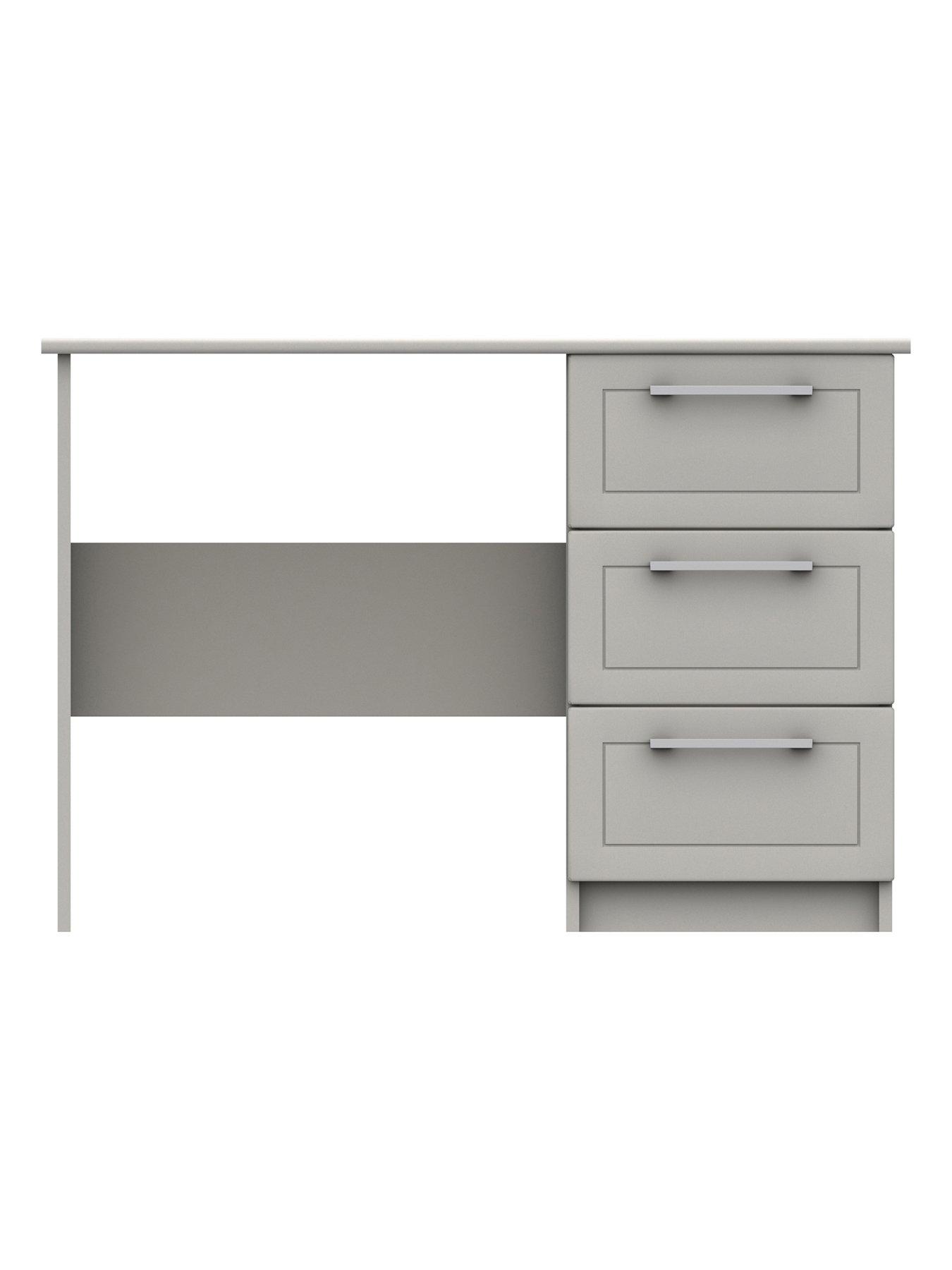 Image 3 of 6 of One Call Sinai Ready Assembled&nbsp;Dressing Table, Mirror And Stool