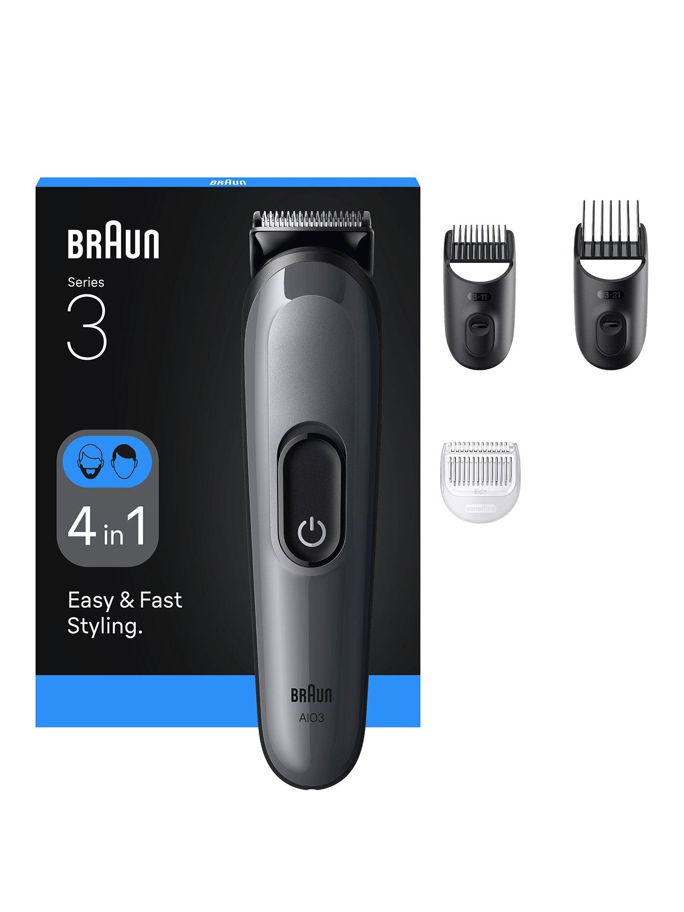 undefined All-in-One Series 3, 4in1 Grooming Kit, 14 Lengths, AIO3500, Grey