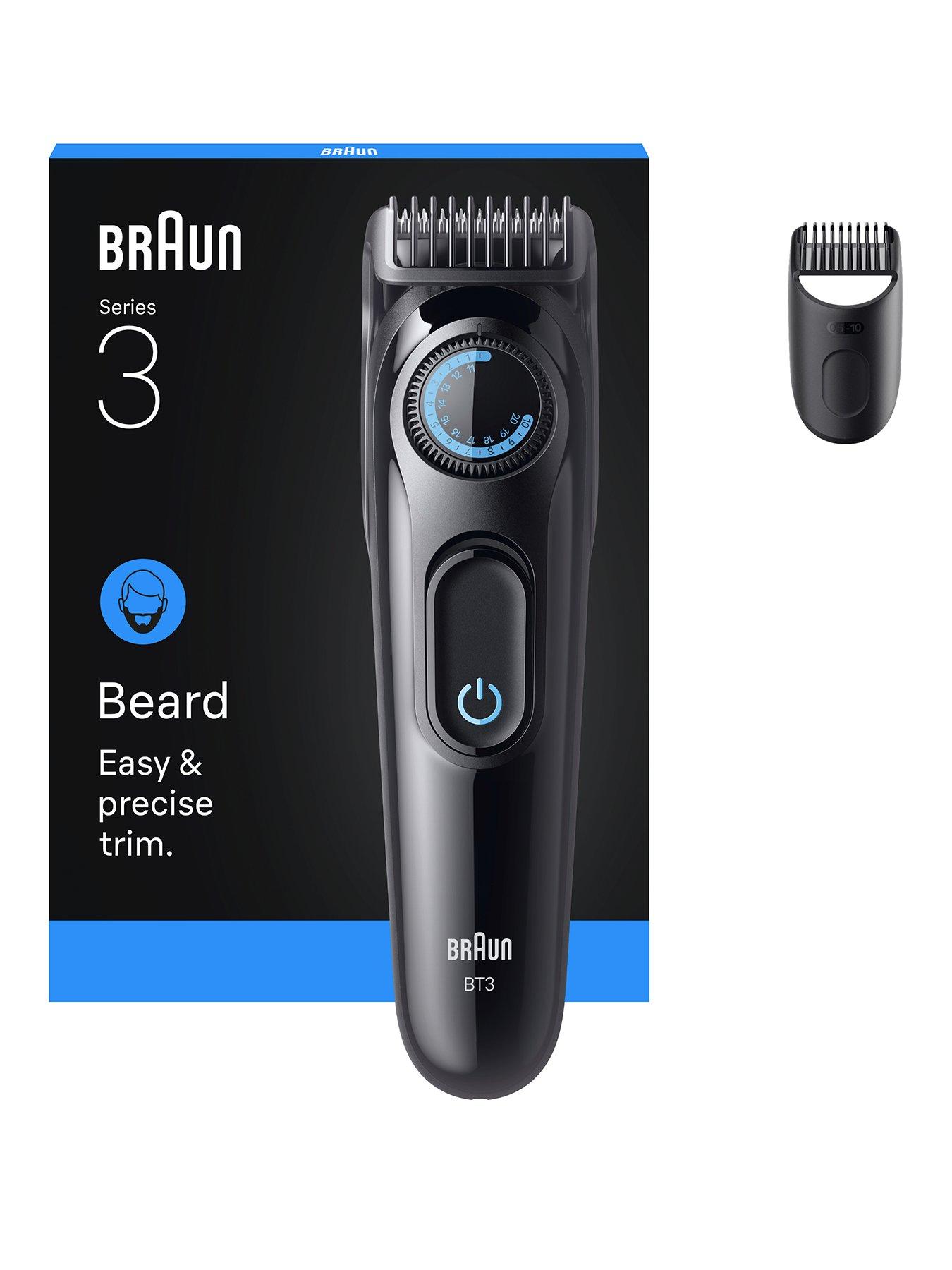 undefined Beard Trimmer Series 3, +2 Styling Tools, 20 Lengths, BT3500, Black