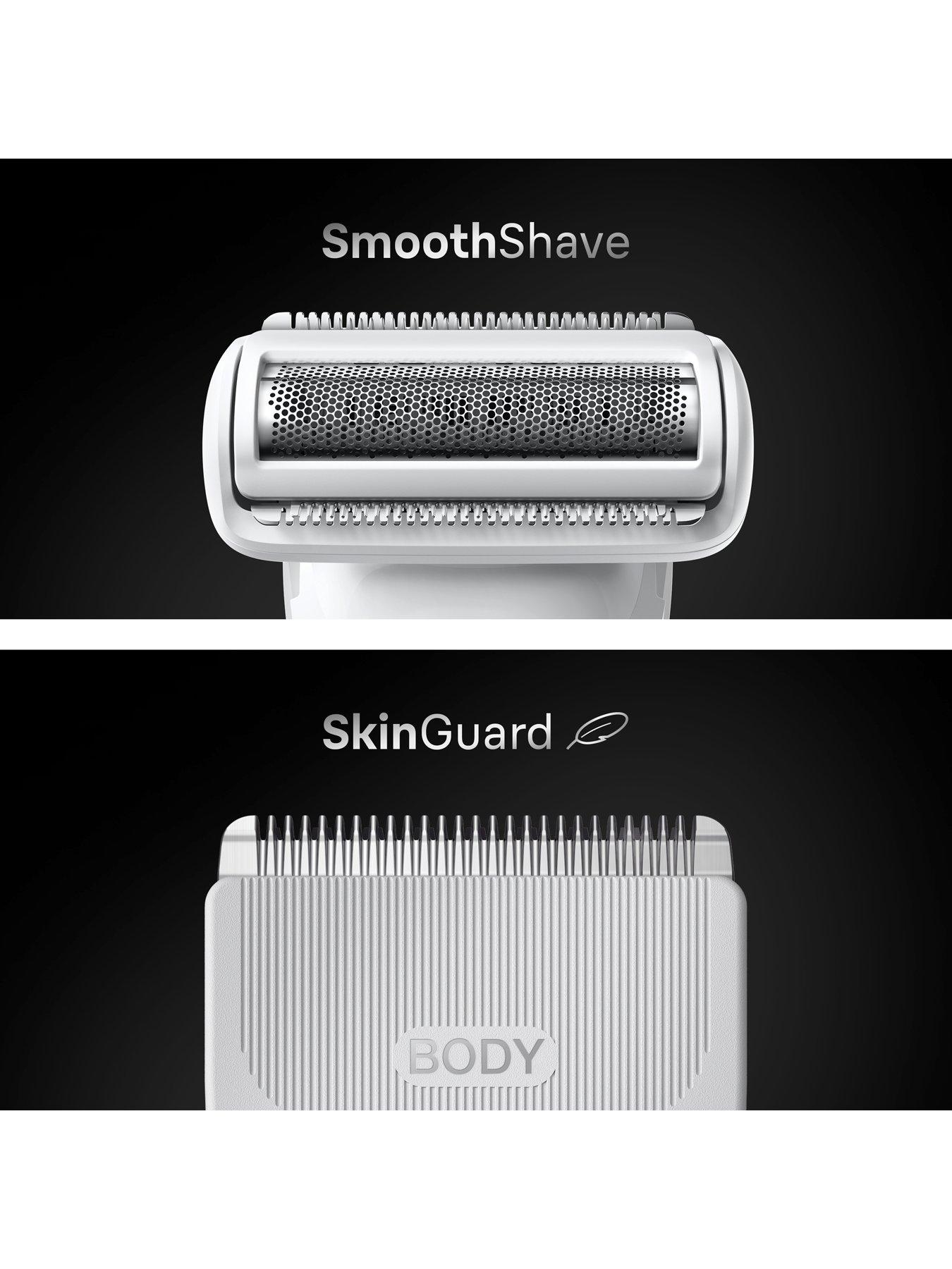 Image 5 of 8 of Braun Body Groomer Series 7, +6 Grooming Tools, Trim & Shave, Waterproof, BG7550, Grey