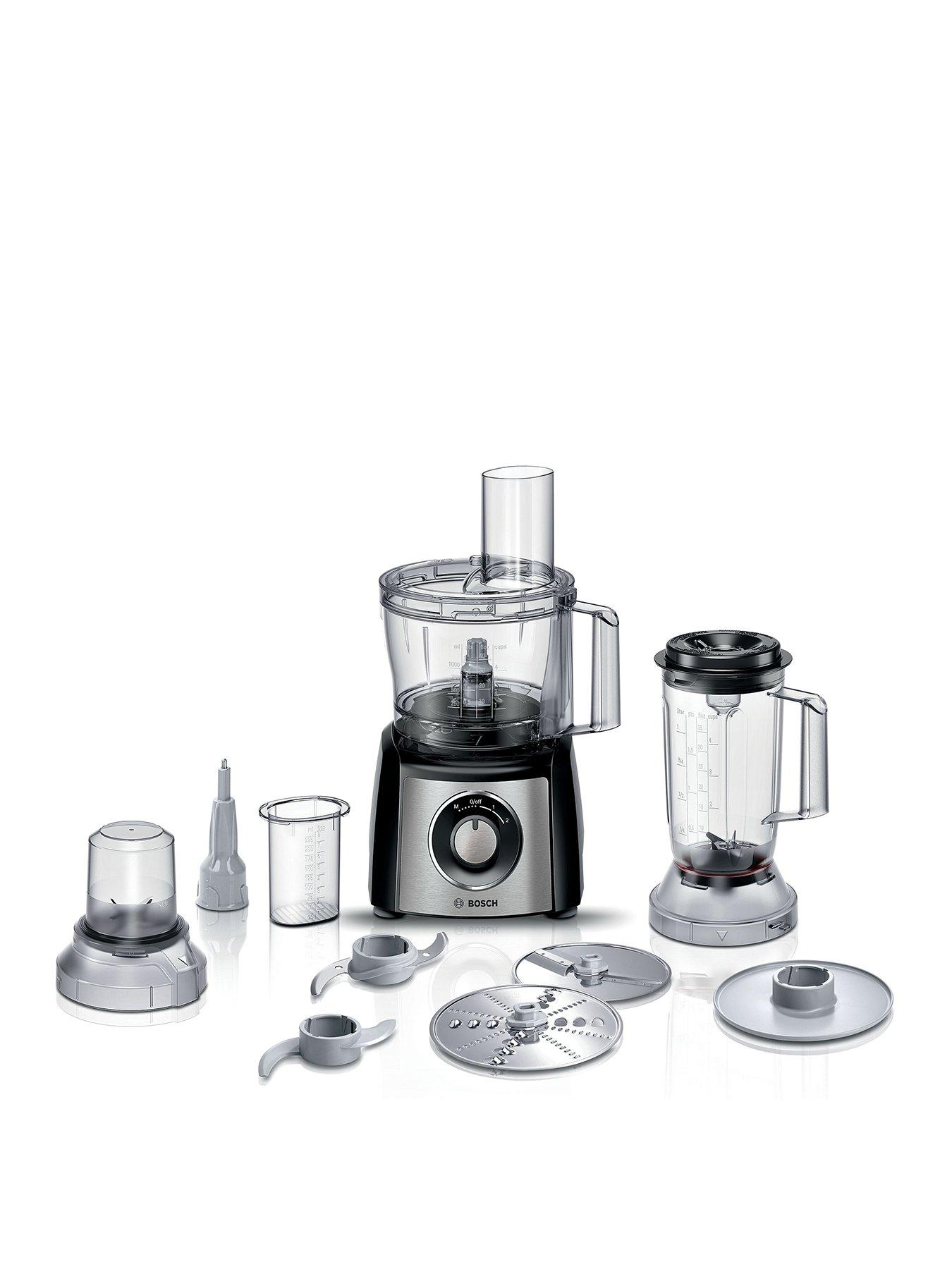 undefined MultiTalent 3 800W Food Processor Black / Stainless Steel