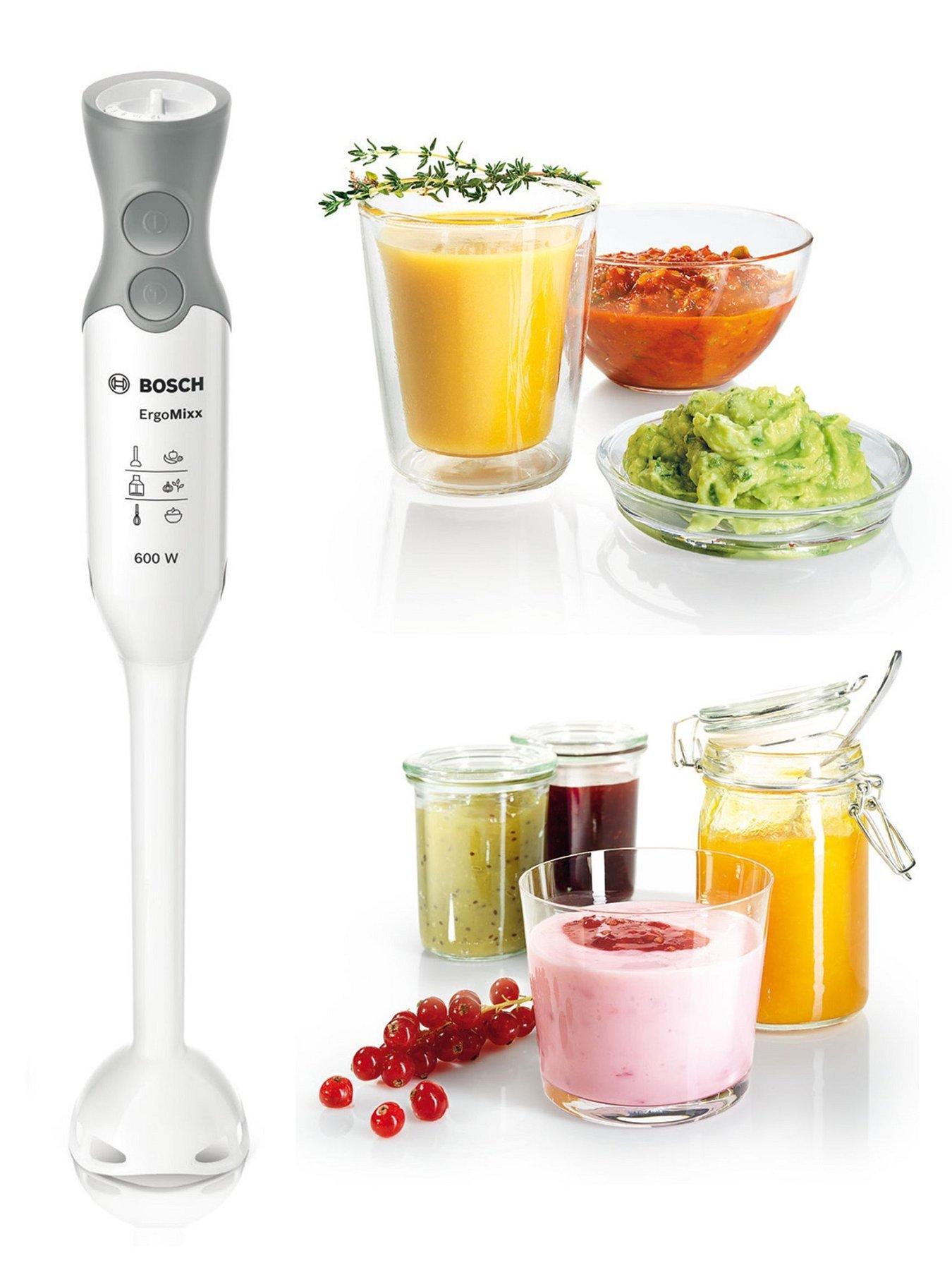 Bosch 600W Hand Blender White with chopper | Very