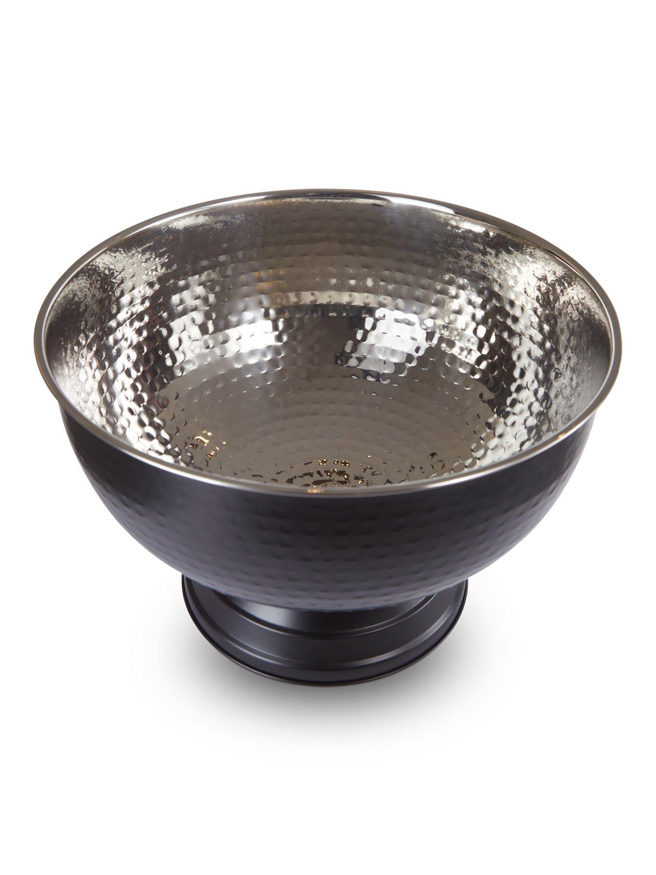Image 3 of 6 of Interiors By Premier Ankara Black Finish Champagne Bowl